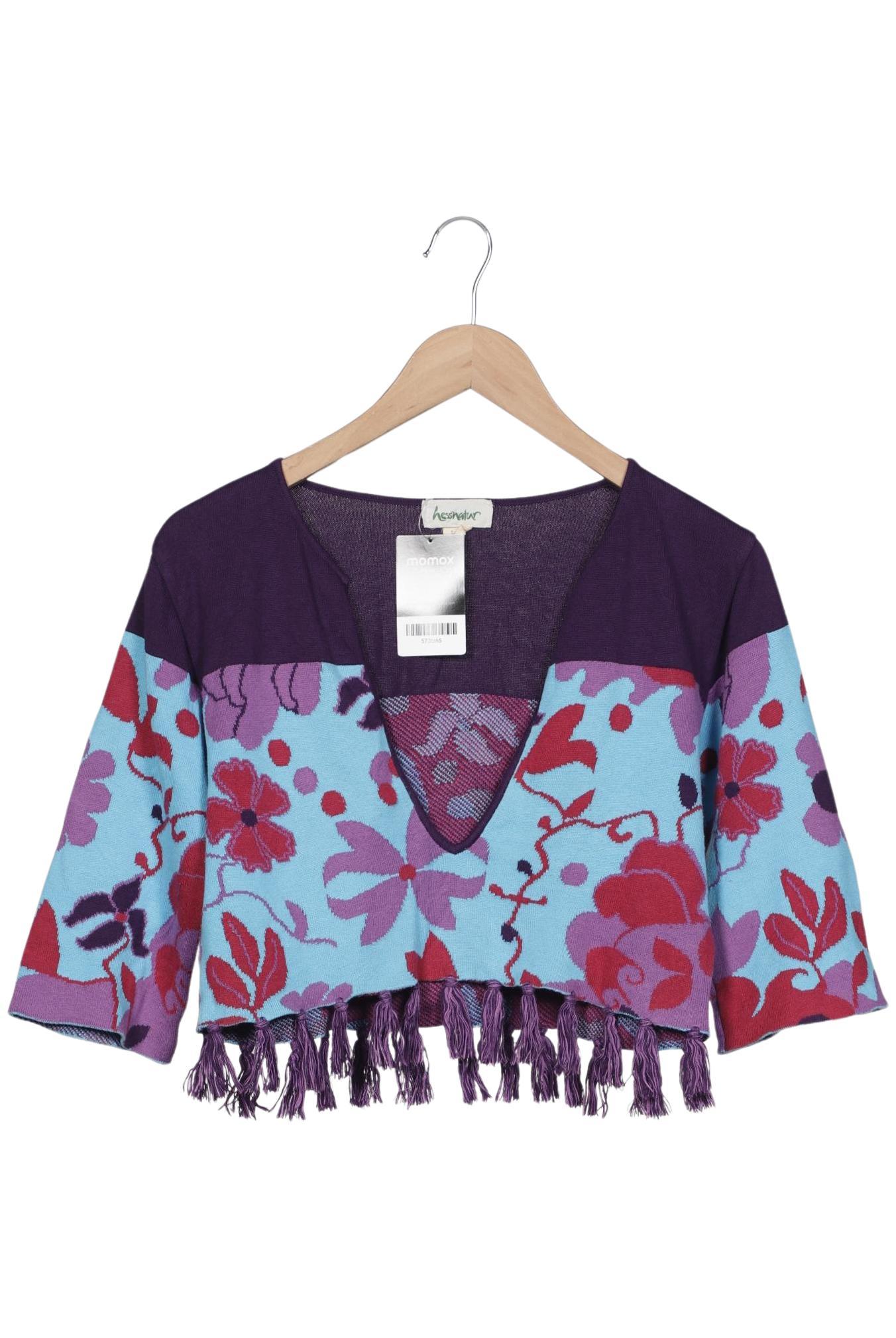 

hessnatur Damen Pullover, mehrfarbig, Gr. 36