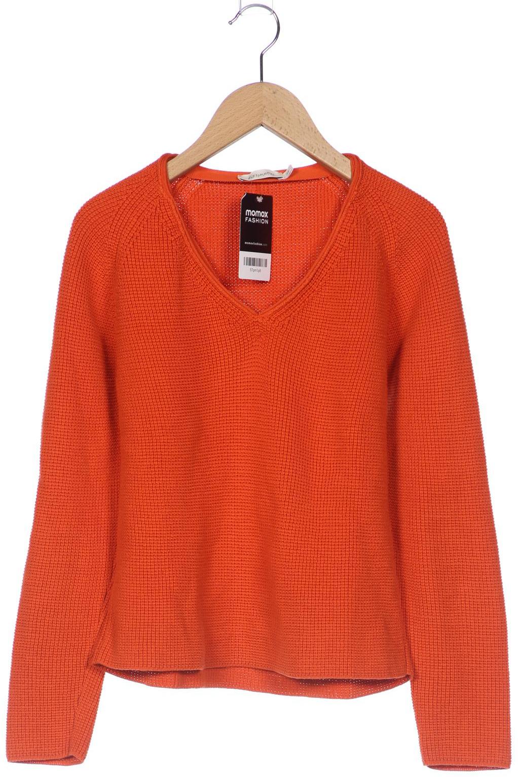 

hessnatur Damen Pullover, orange, Gr. 34
