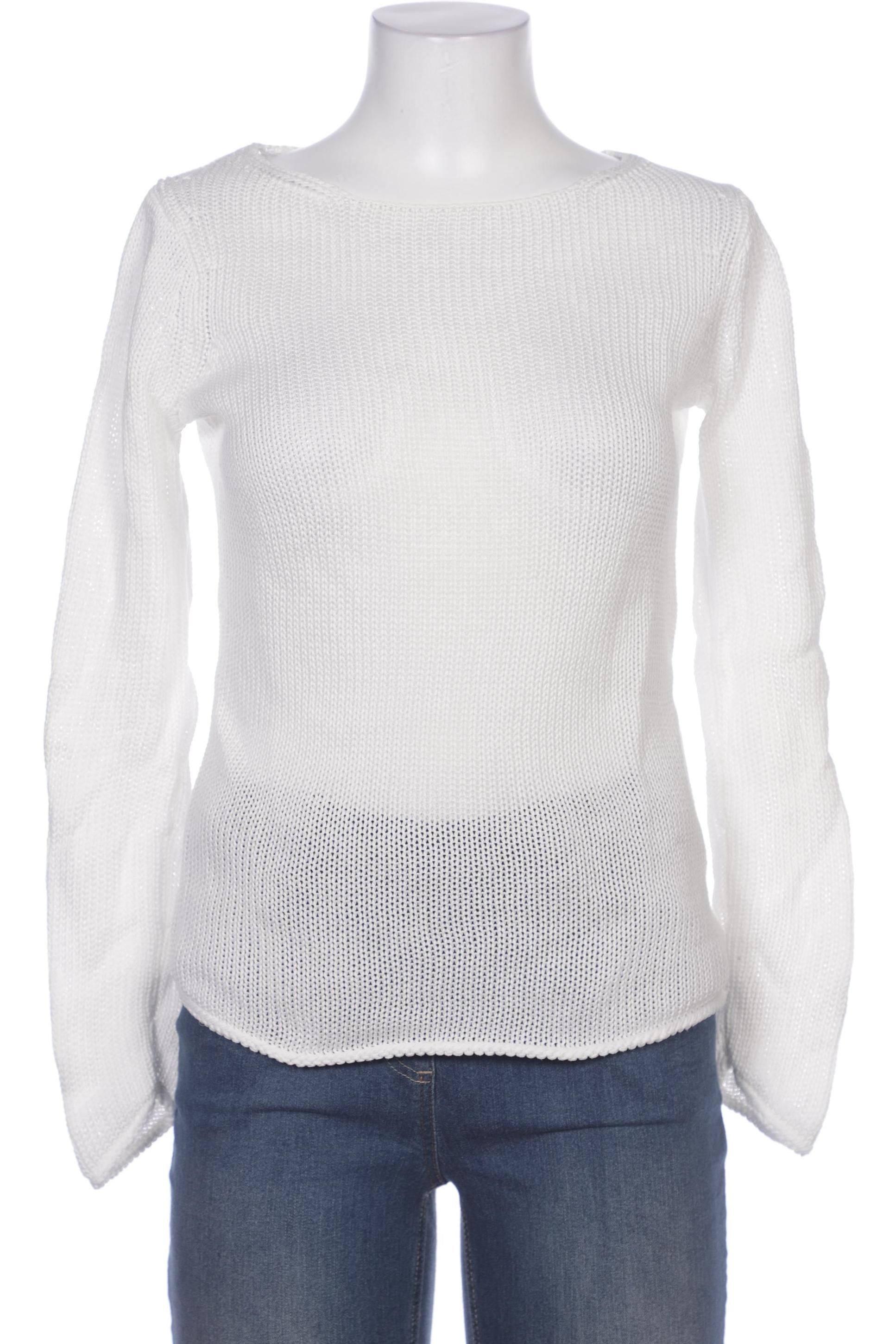 

hessnatur Damen Pullover, weiß, Gr. 36