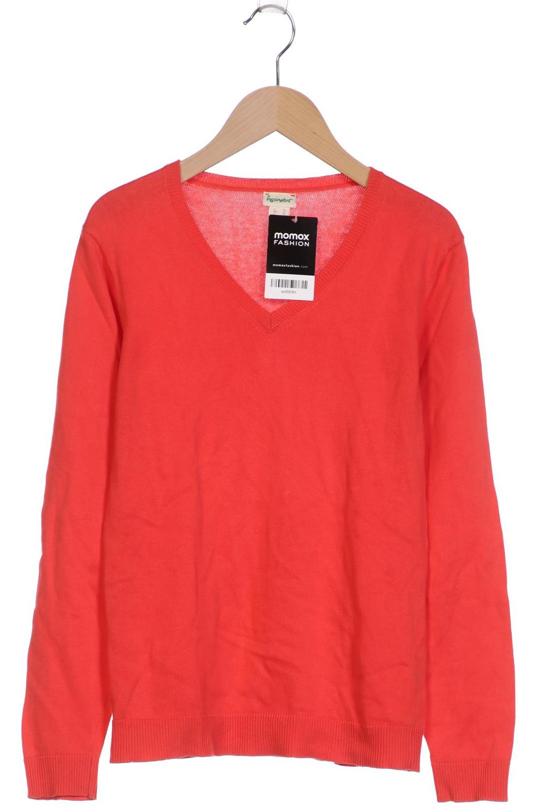 

hessnatur Damen Pullover, rot, Gr. 34