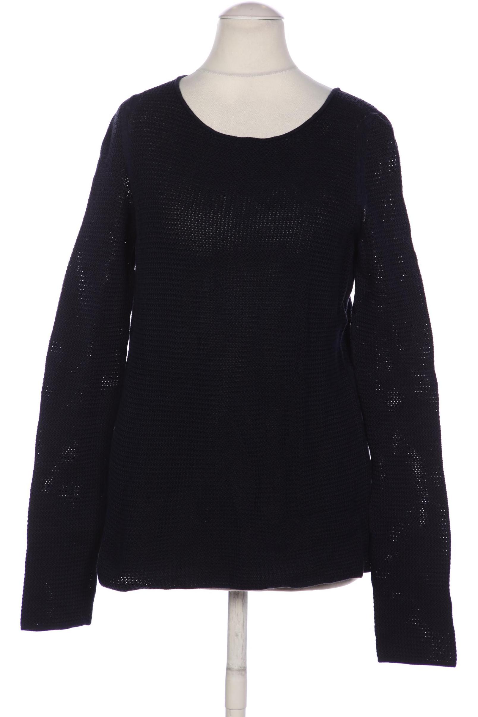 

hessnatur Damen Pullover, marineblau, Gr. 36