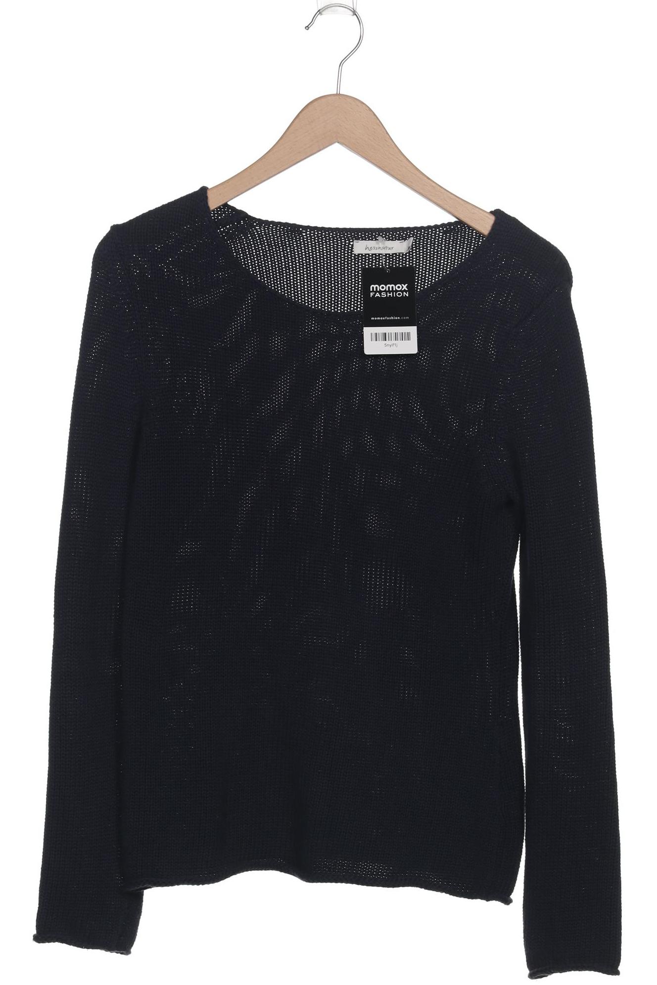 

hessnatur Damen Pullover, marineblau, Gr. 34