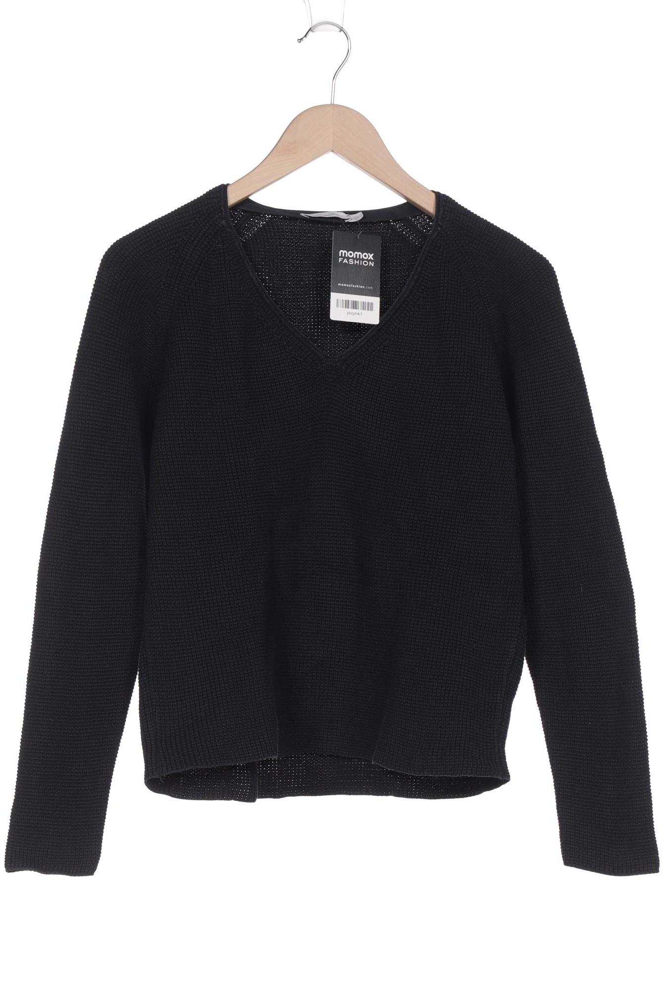 

hessnatur Damen Pullover, marineblau, Gr. 36