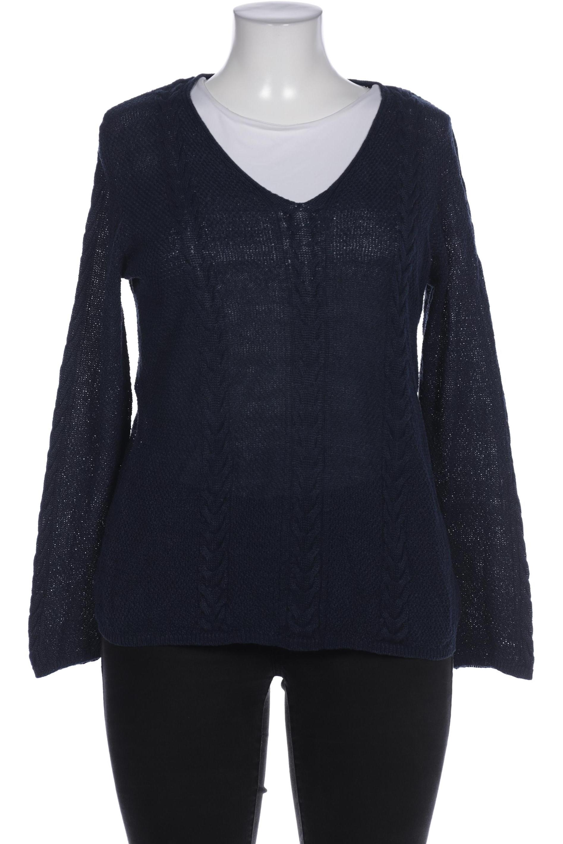 

hessnatur Damen Pullover, marineblau, Gr. 44