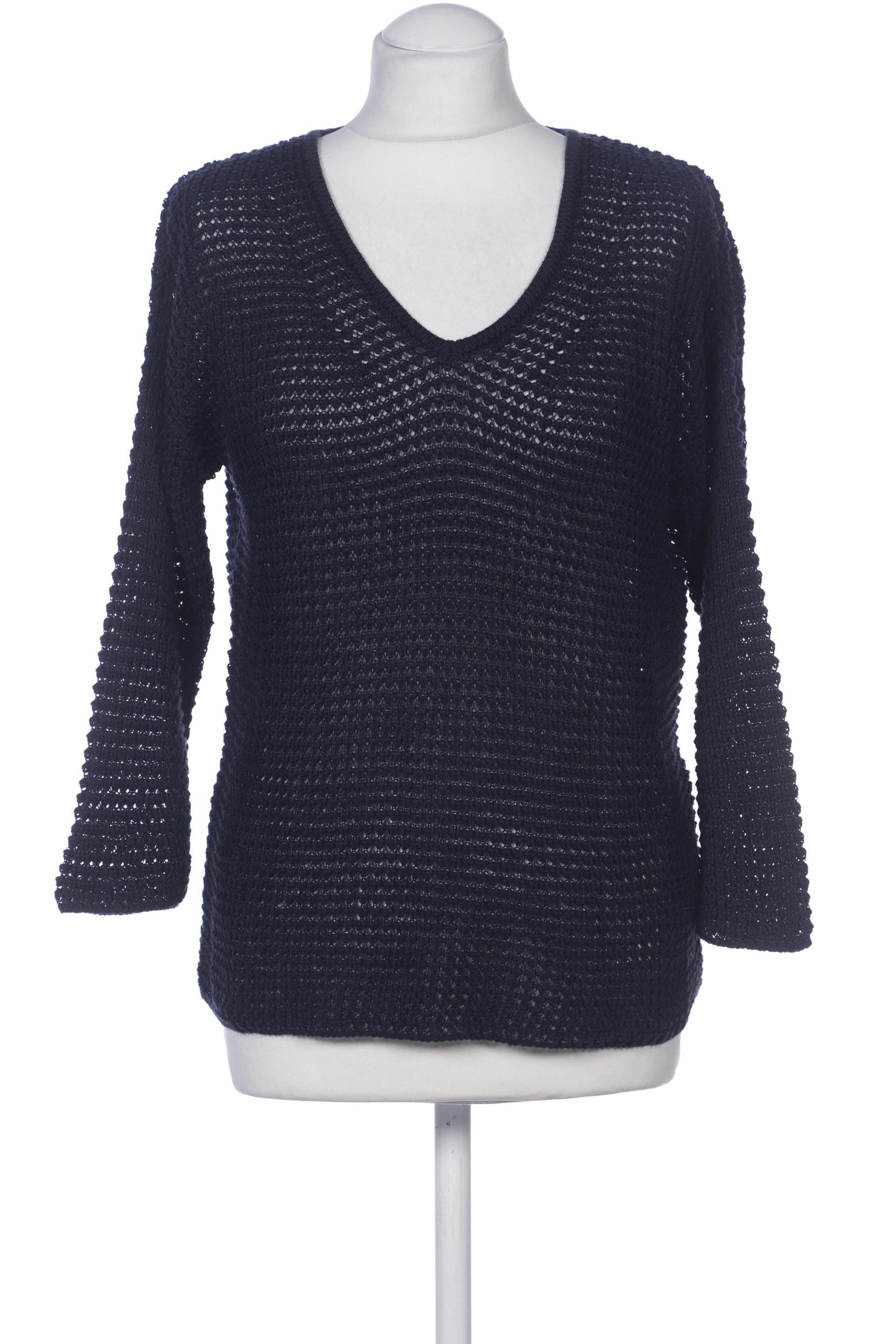 

hessnatur Damen Pullover, marineblau, Gr. 36