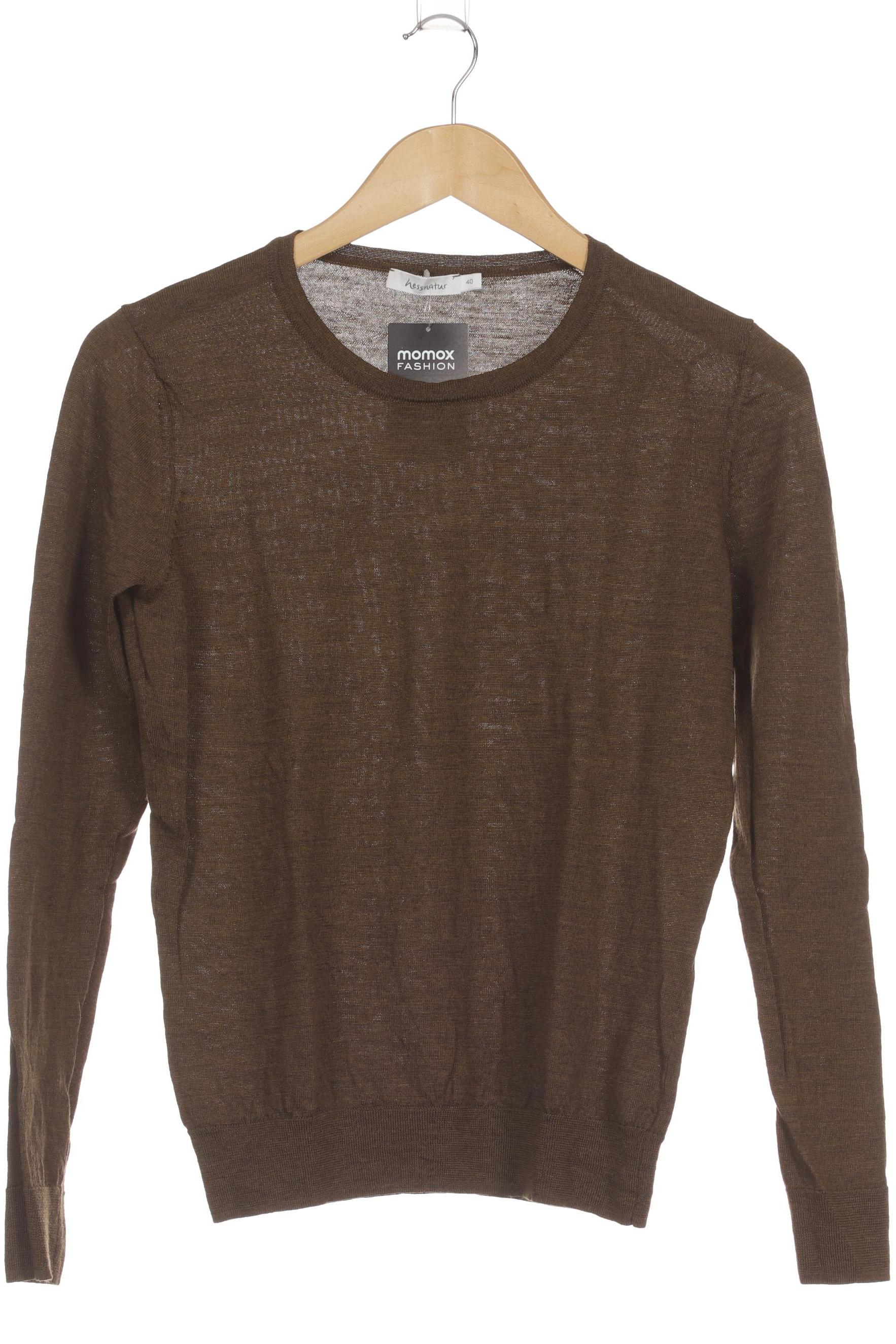 

hessnatur Damen Pullover, braun, Gr. 40
