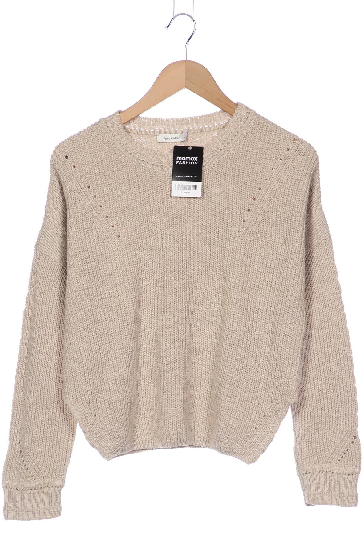 

hessnatur Damen Pullover, beige, Gr. 36