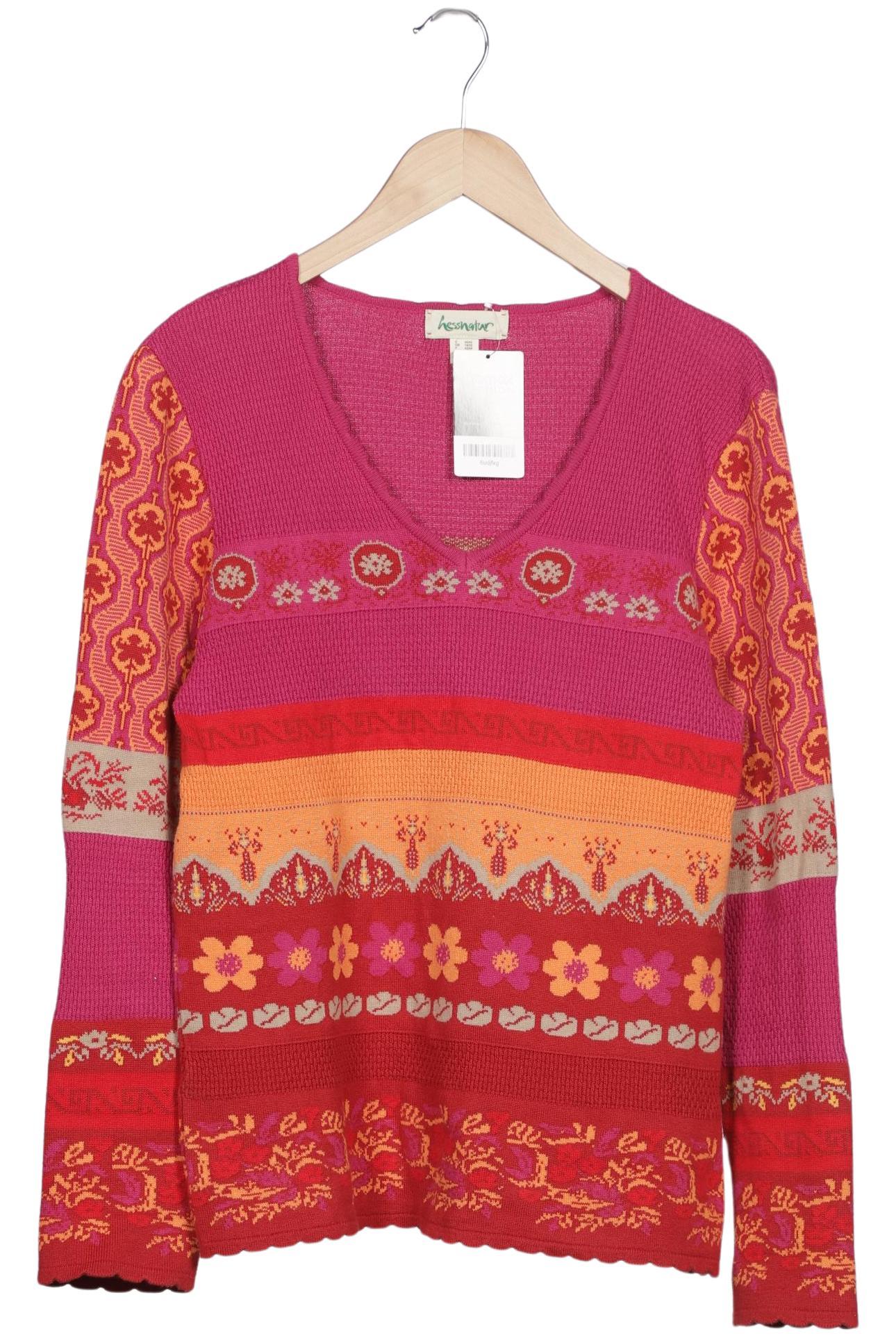 

hessnatur Damen Pullover, rot, Gr. 40