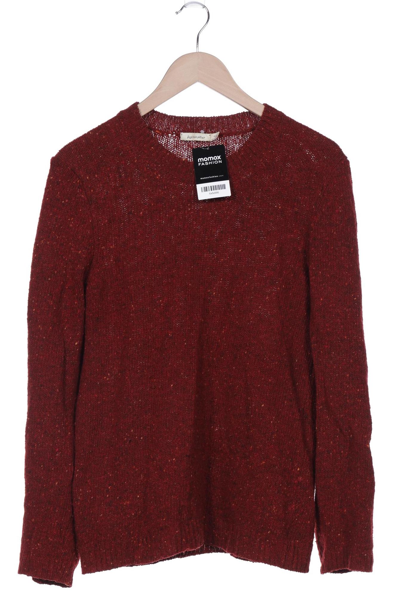 

hessnatur Damen Pullover, bordeaux, Gr. 42