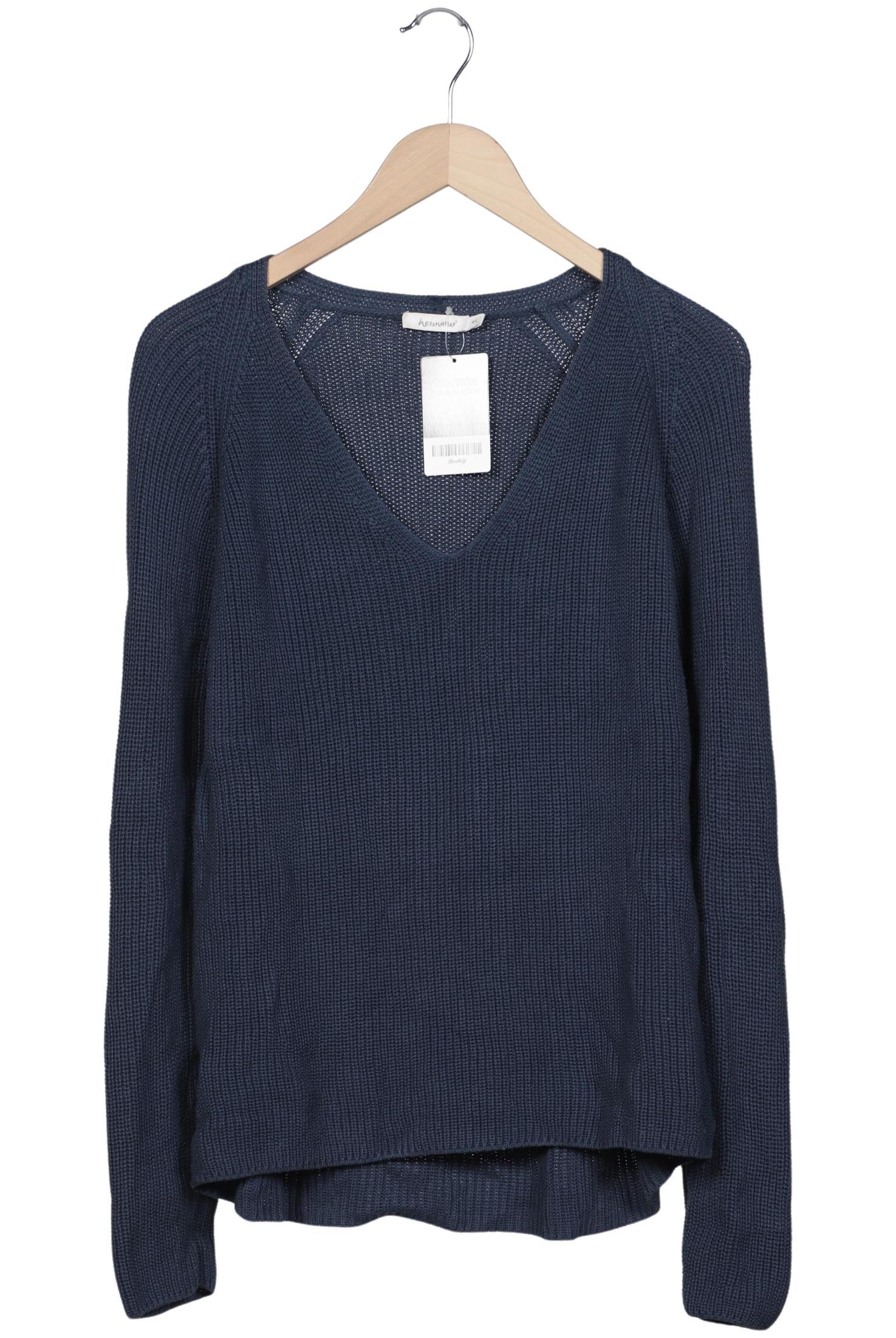 

hessnatur Damen Pullover, blau, Gr. 44
