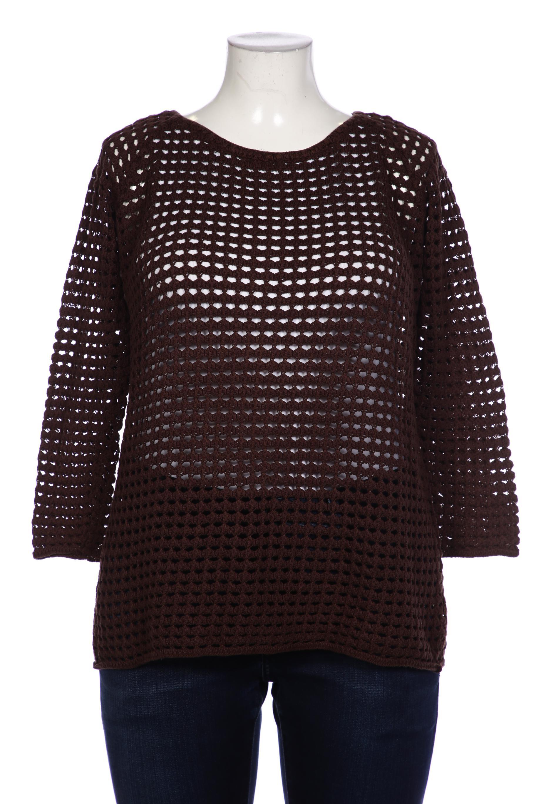 

hessnatur Damen Pullover, braun, Gr. 42