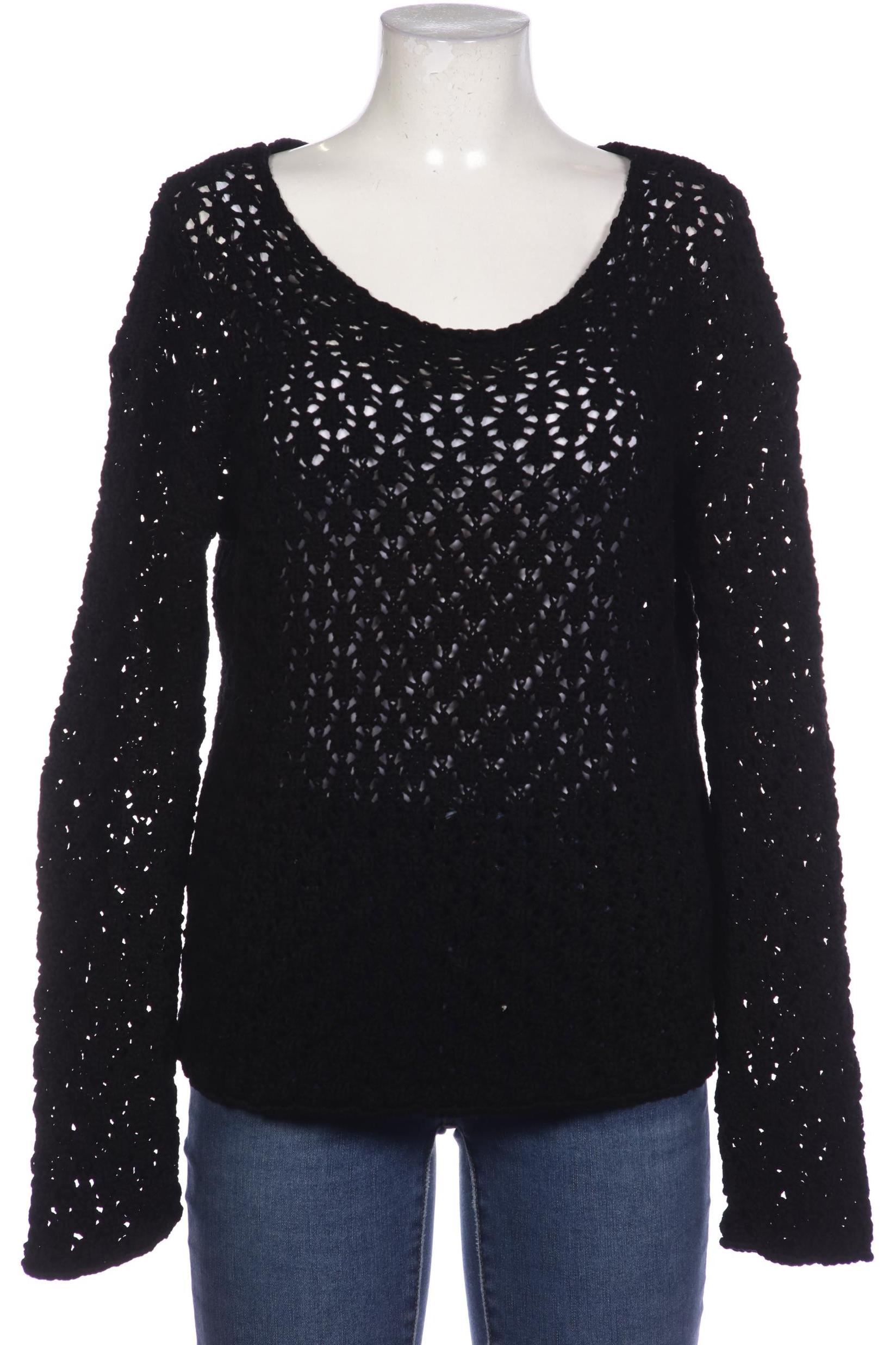 

hessnatur Damen Pullover, schwarz, Gr. 42