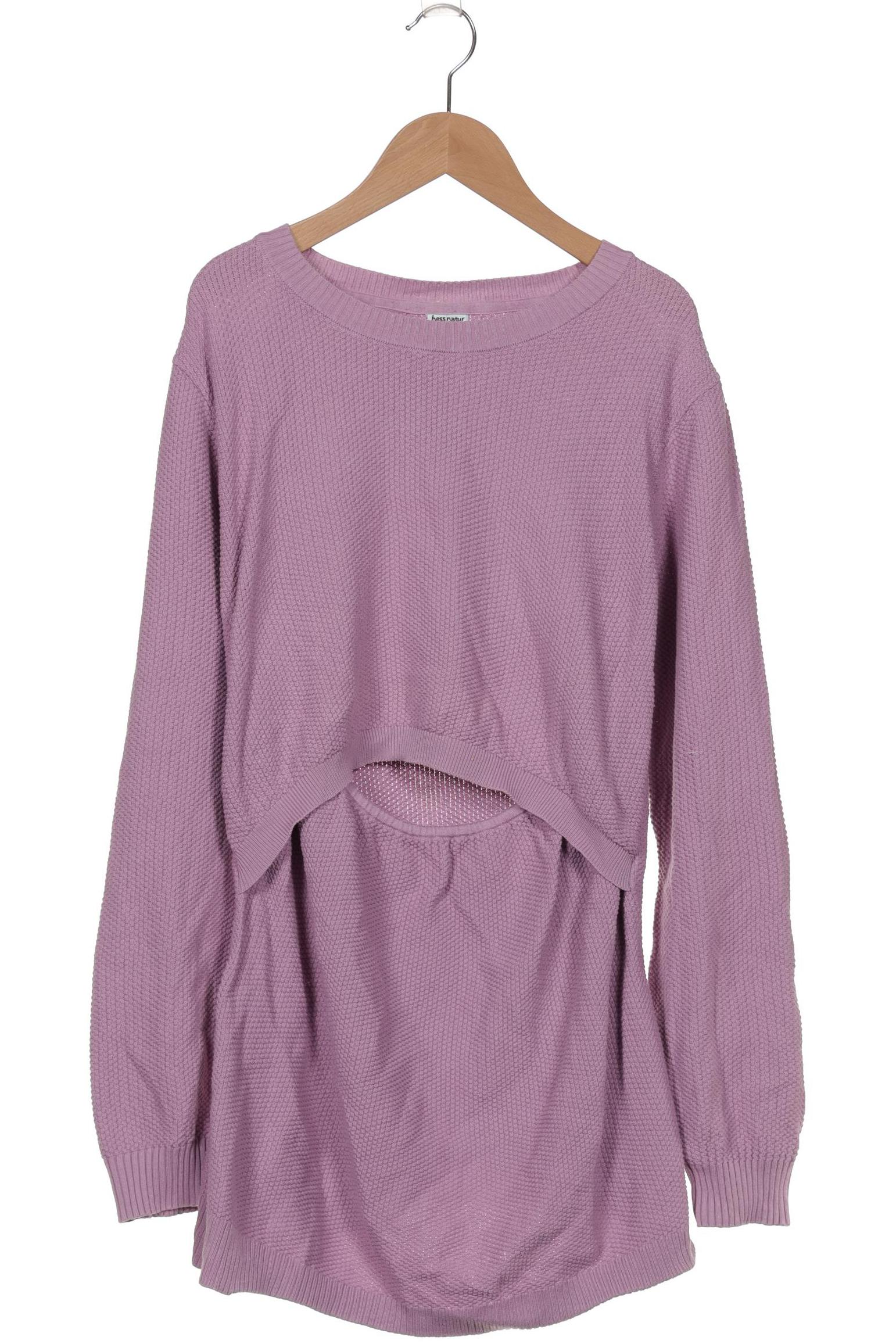 

hessnatur Damen Pullover, flieder, Gr. 38