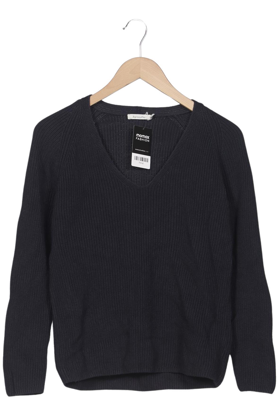 

hessnatur Damen Pullover, marineblau, Gr. 38