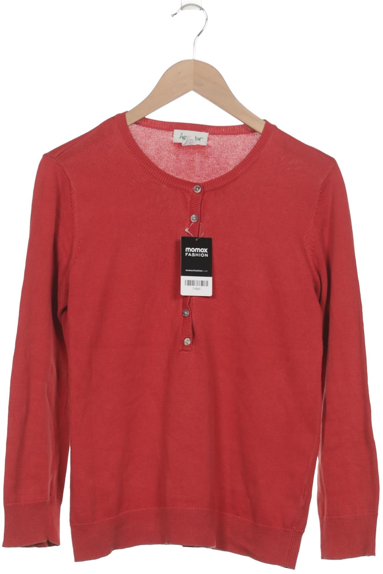 

hessnatur Damen Pullover, rot, Gr. 40
