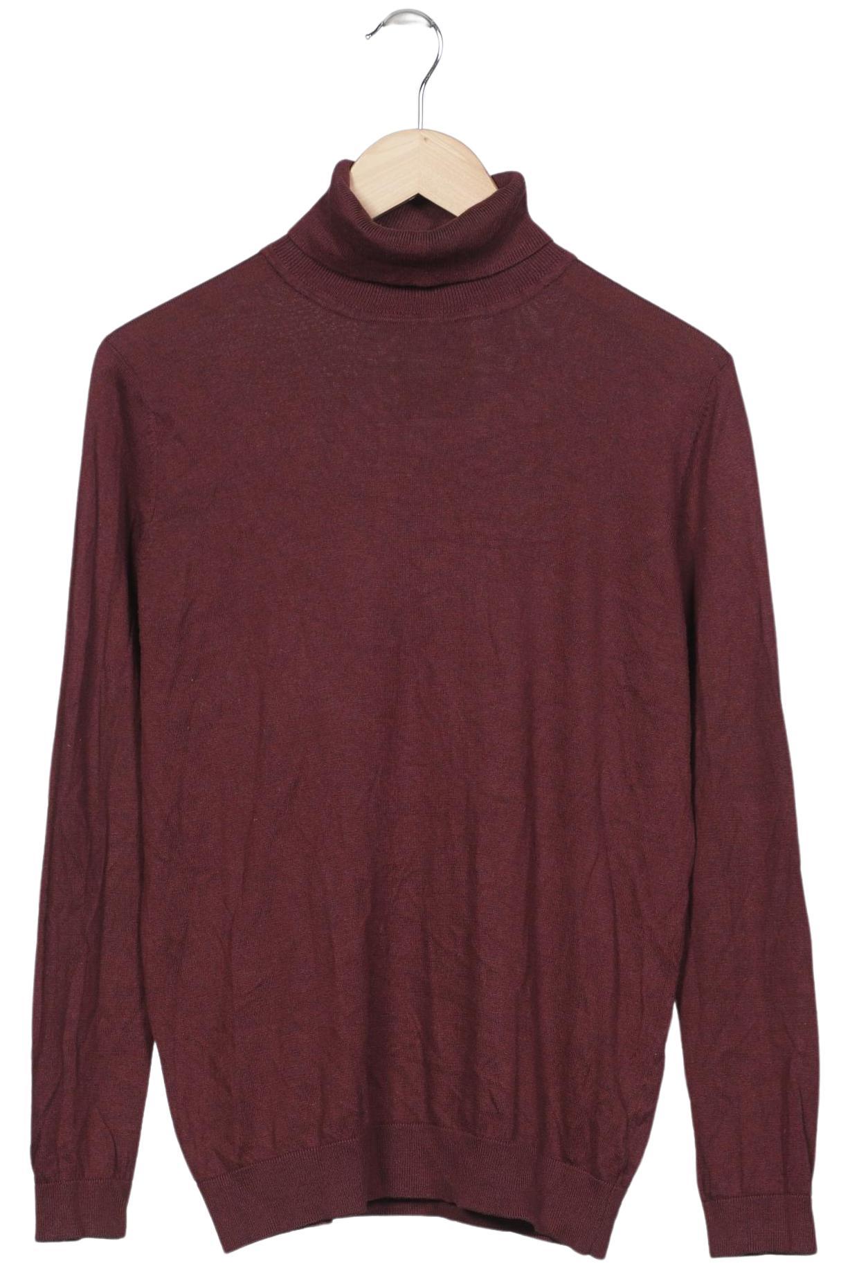

hessnatur Damen Pullover, bordeaux, Gr. 40