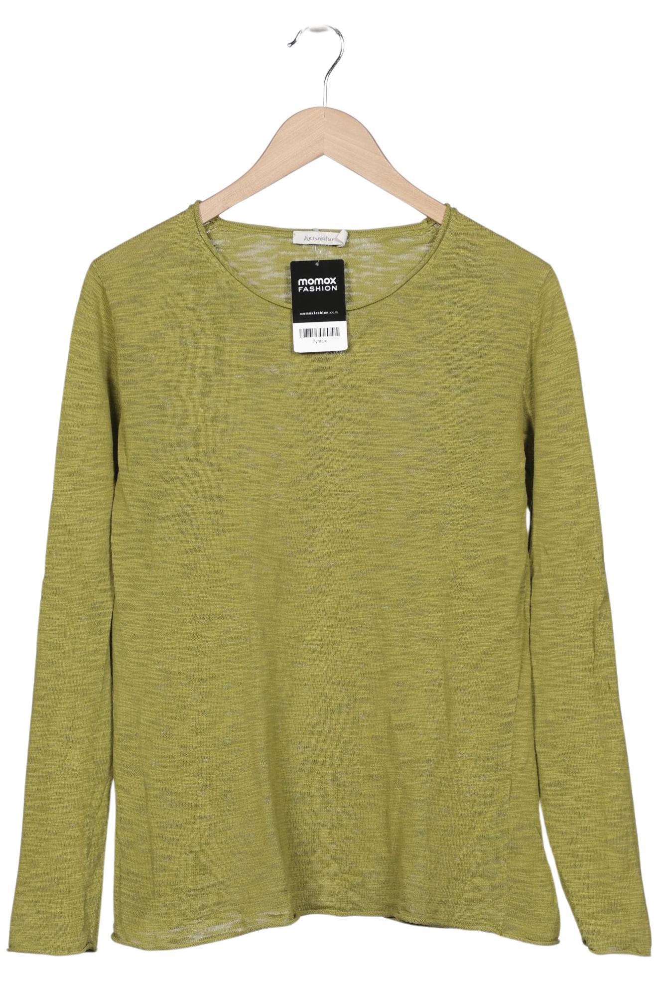 

hessnatur Damen Pullover, hellgrün, Gr. 38