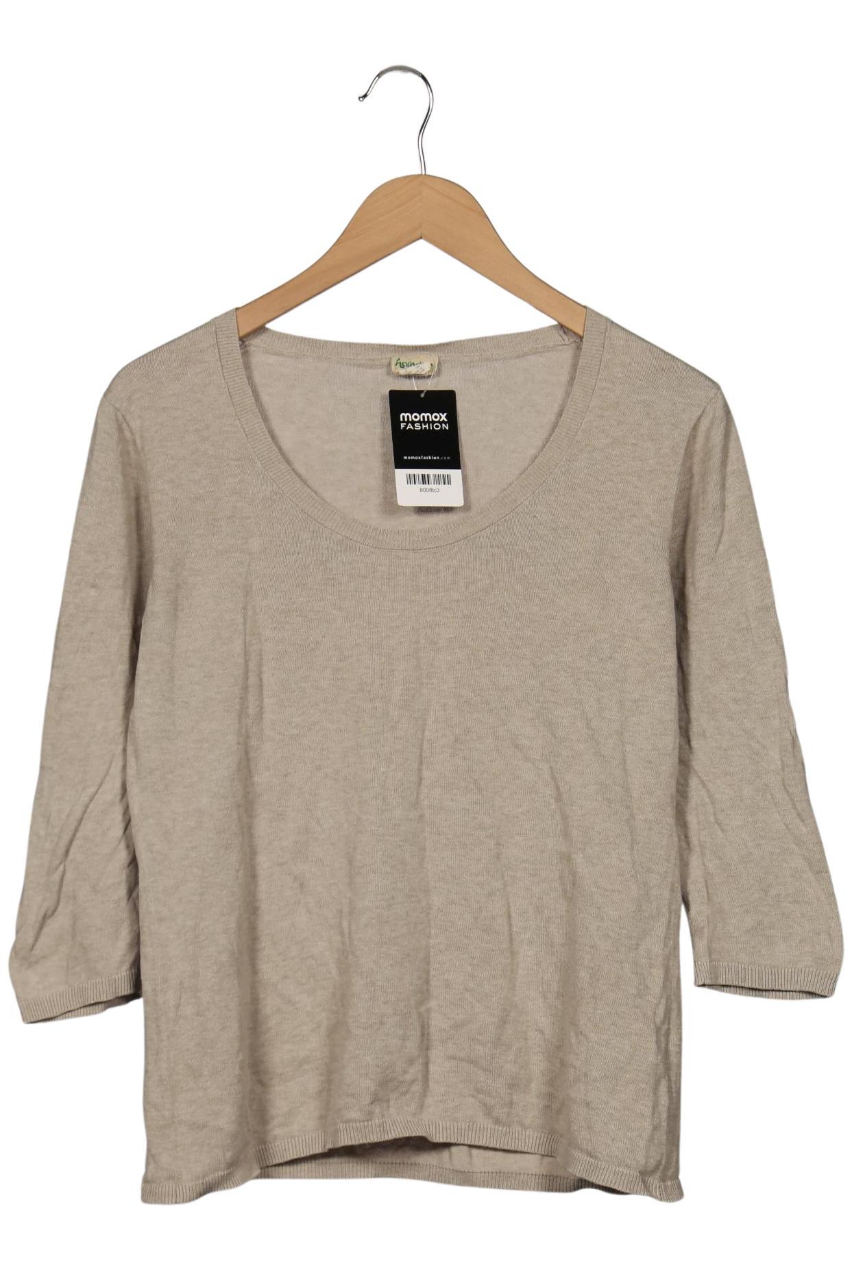 

hessnatur Damen Pullover, beige, Gr. 40