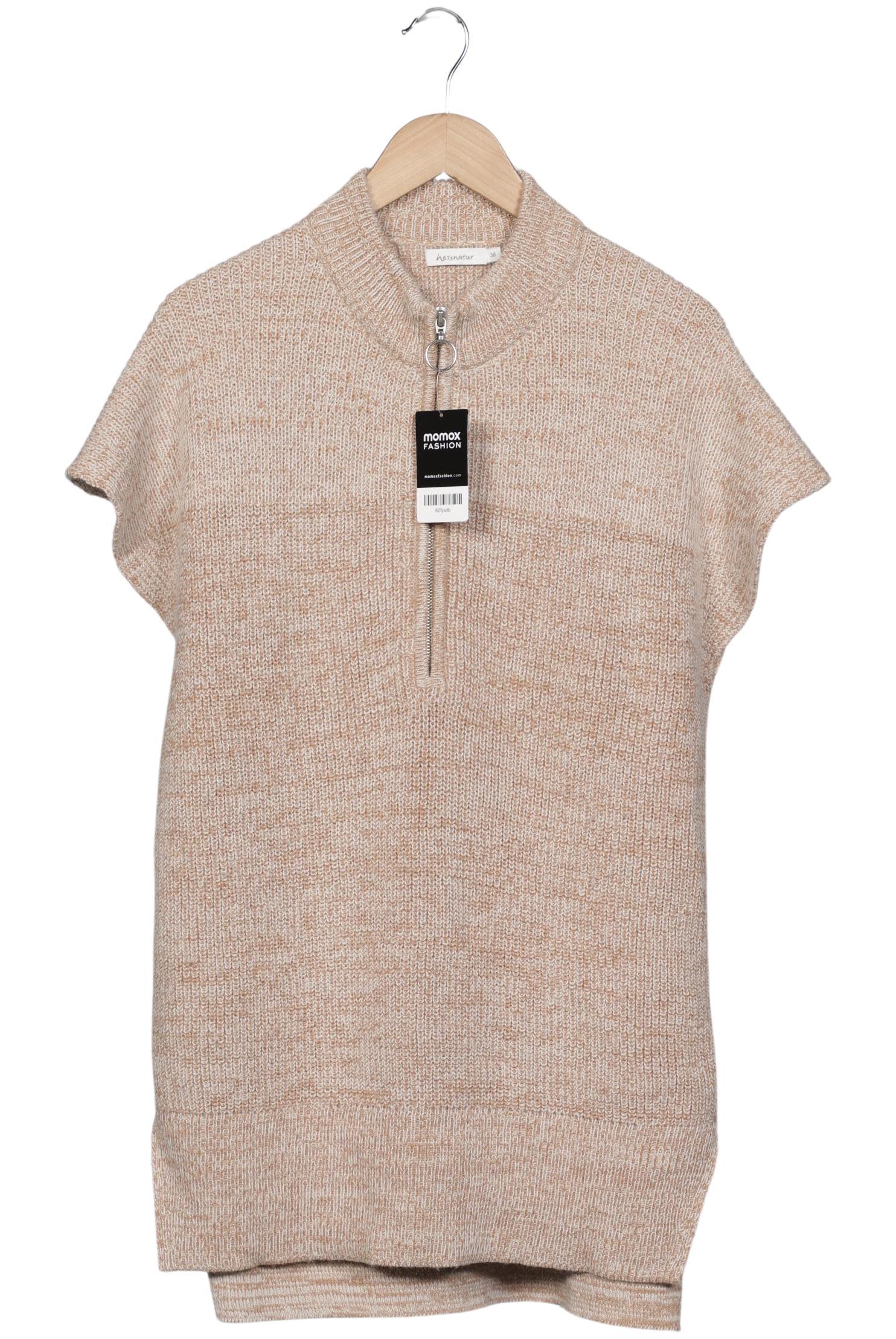 

hessnatur Damen Pullover, beige, Gr. 38