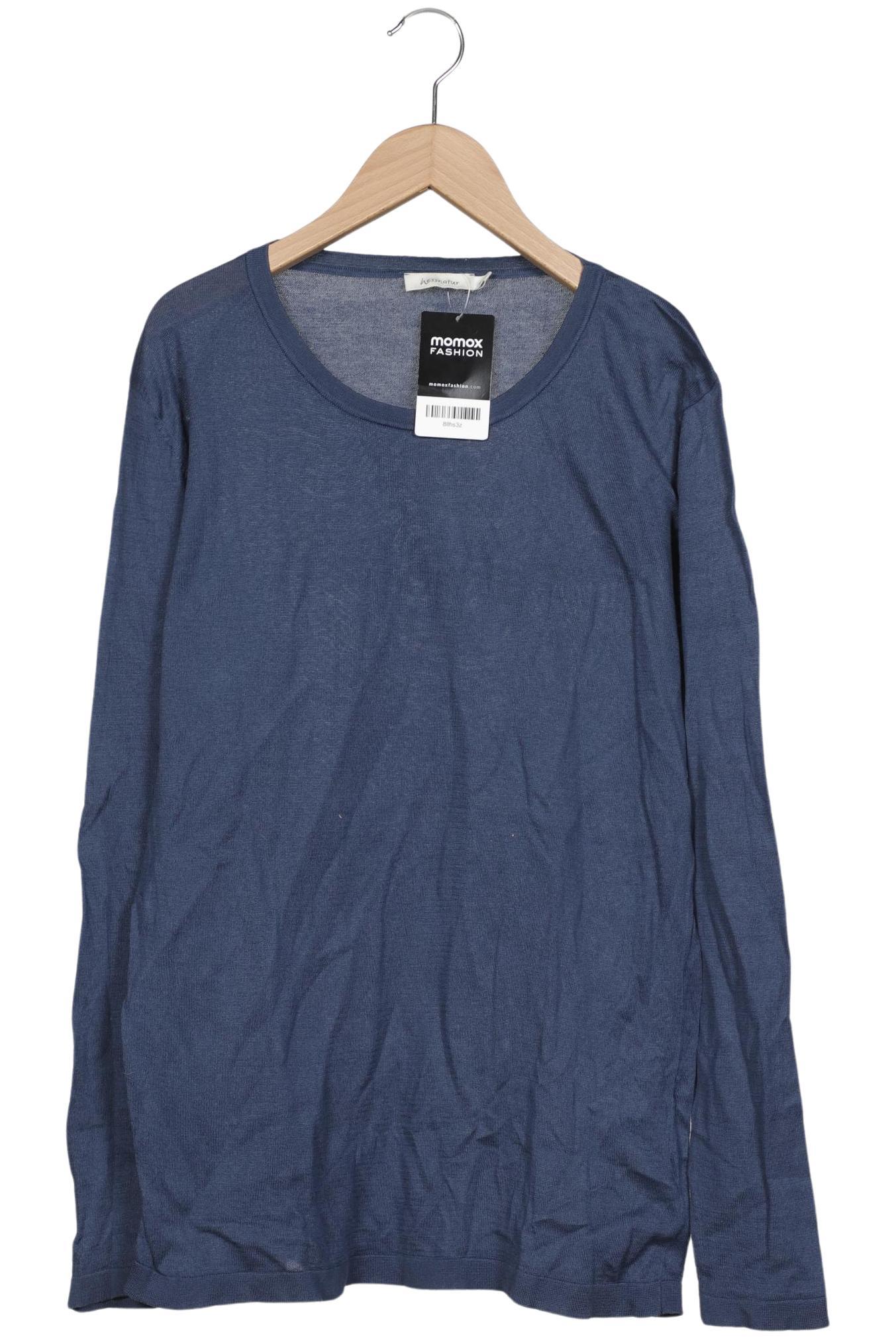 

hessnatur Damen Pullover, marineblau, Gr. 42