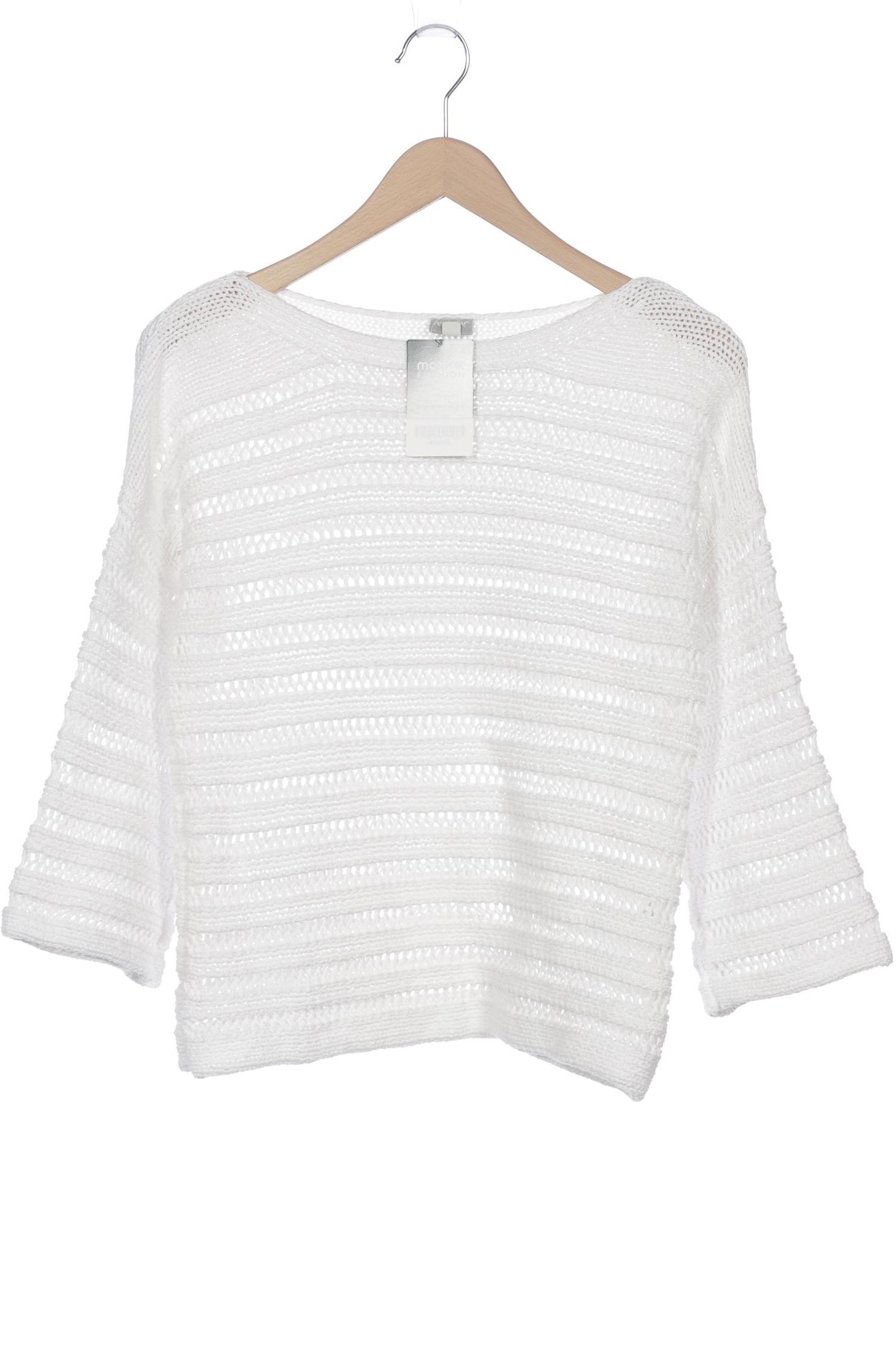 

hessnatur Damen Pullover, weiß, Gr. 34