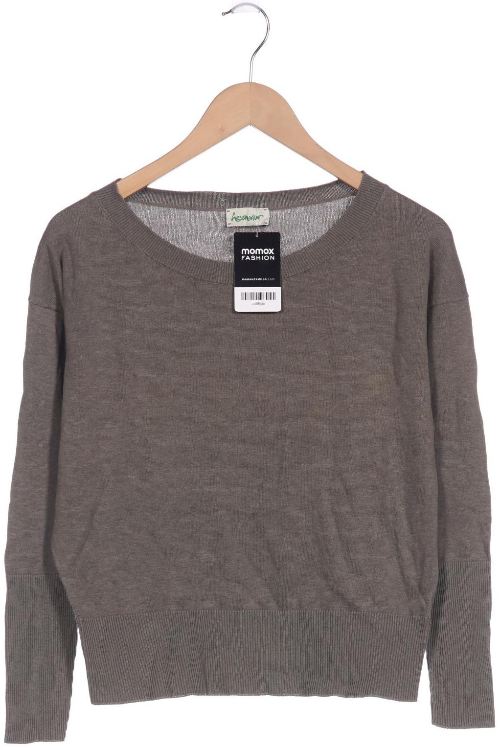 

hessnatur Damen Pullover, grau, Gr. 34