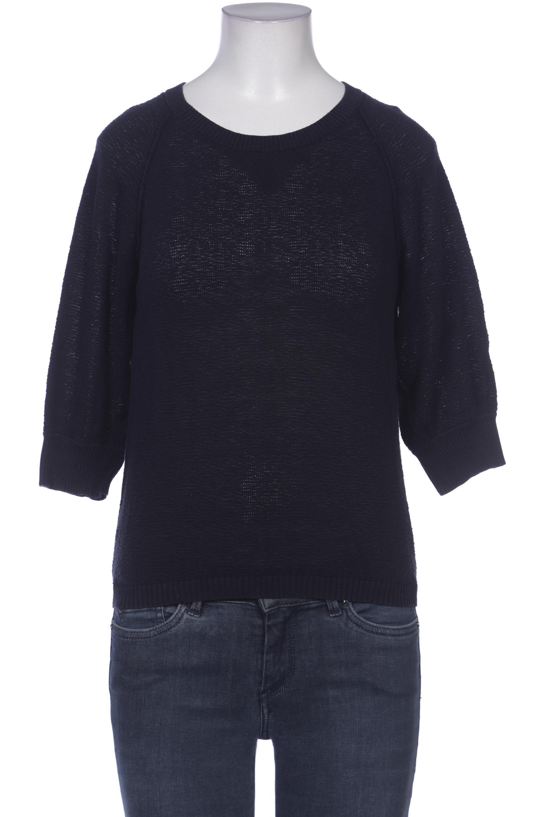 

hessnatur Damen Pullover, marineblau, Gr. 34