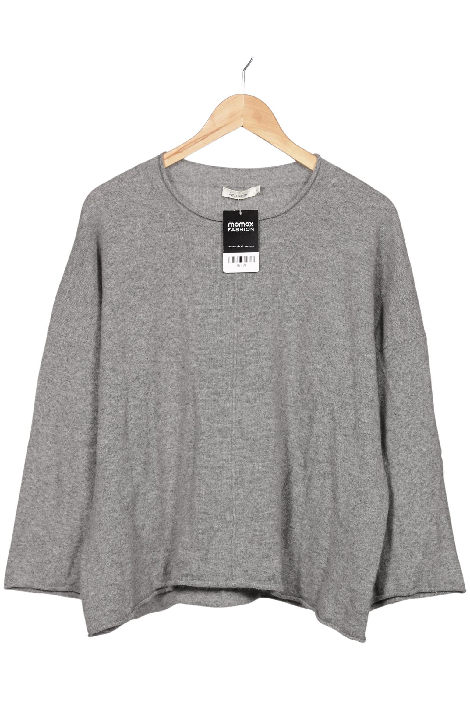 

hessnatur Damen Pullover, grau, Gr. 44