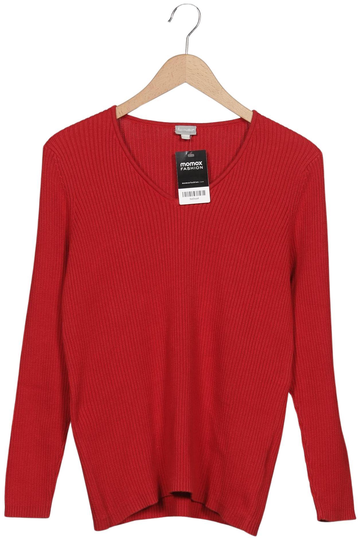 

hessnatur Damen Pullover, rot, Gr. 38