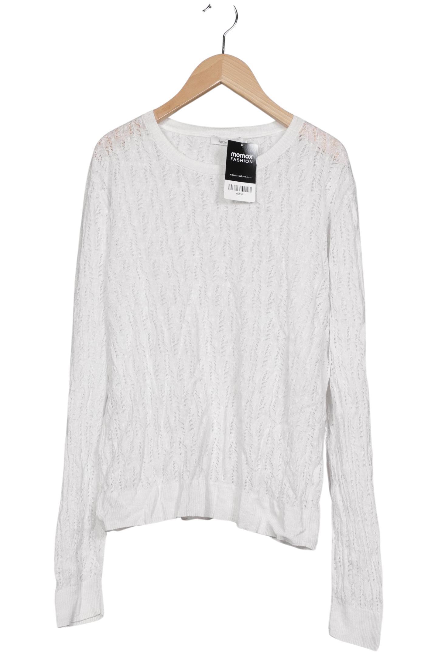 

hessnatur Damen Pullover, weiß, Gr. 42