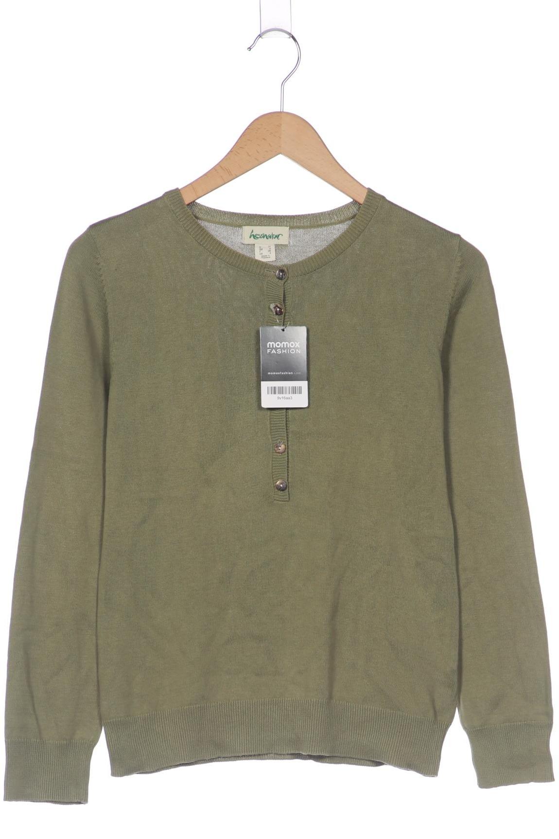 

hessnatur Damen Pullover, grün, Gr. 34