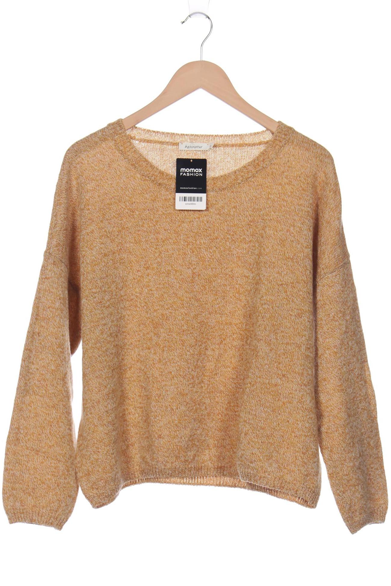 

hessnatur Damen Pullover, gelb, Gr. 46