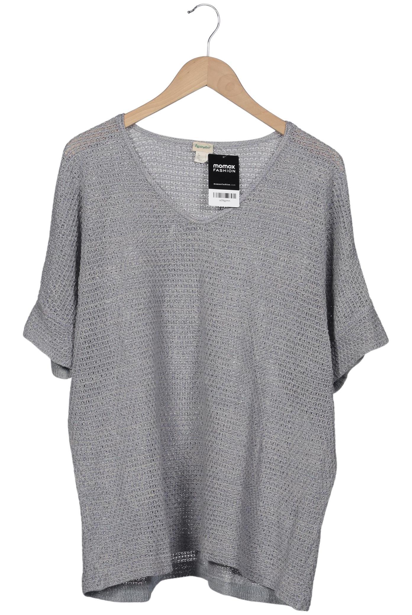 

hessnatur Damen Pullover, blau, Gr. 42