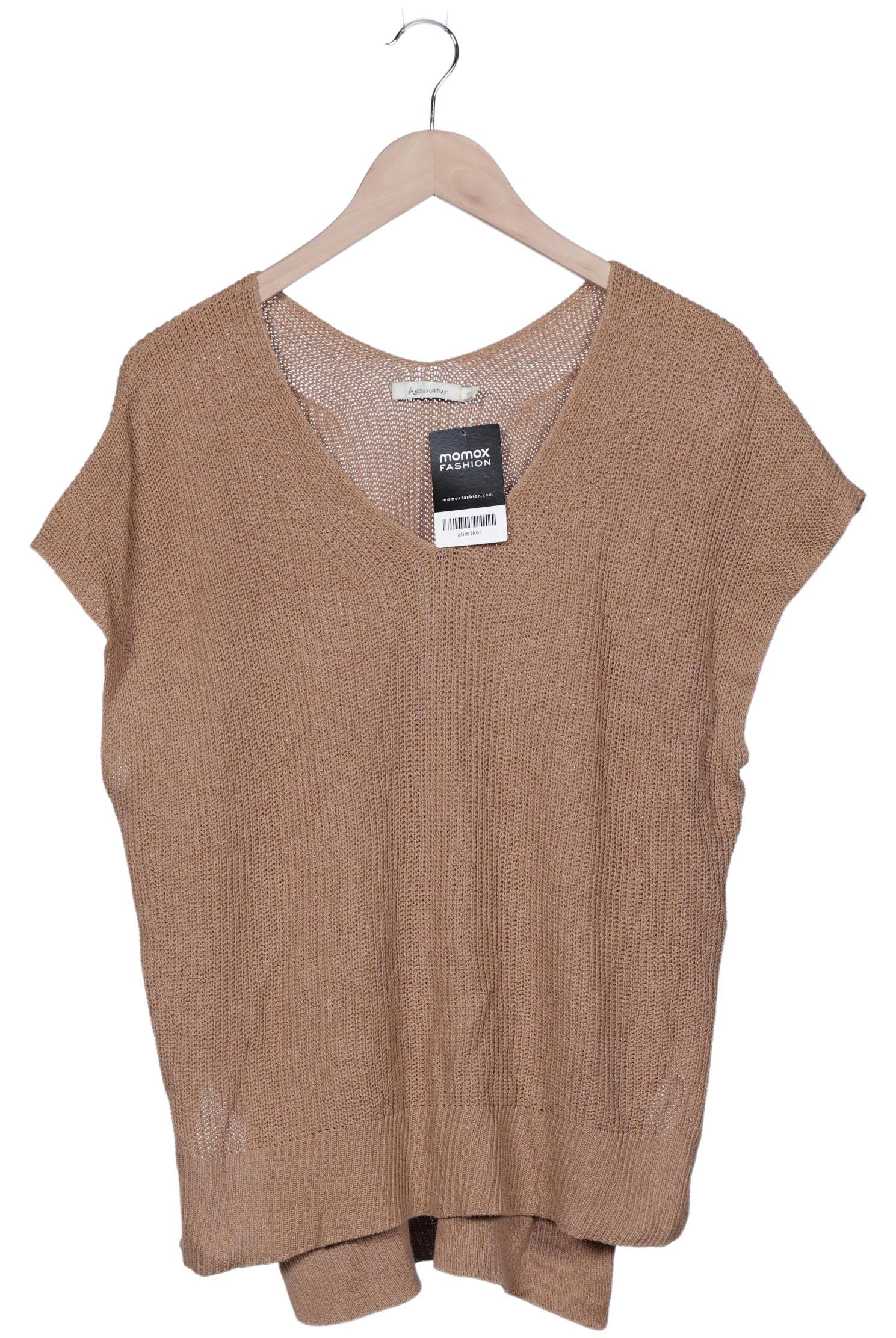 

hessnatur Damen Pullover, braun, Gr. 40