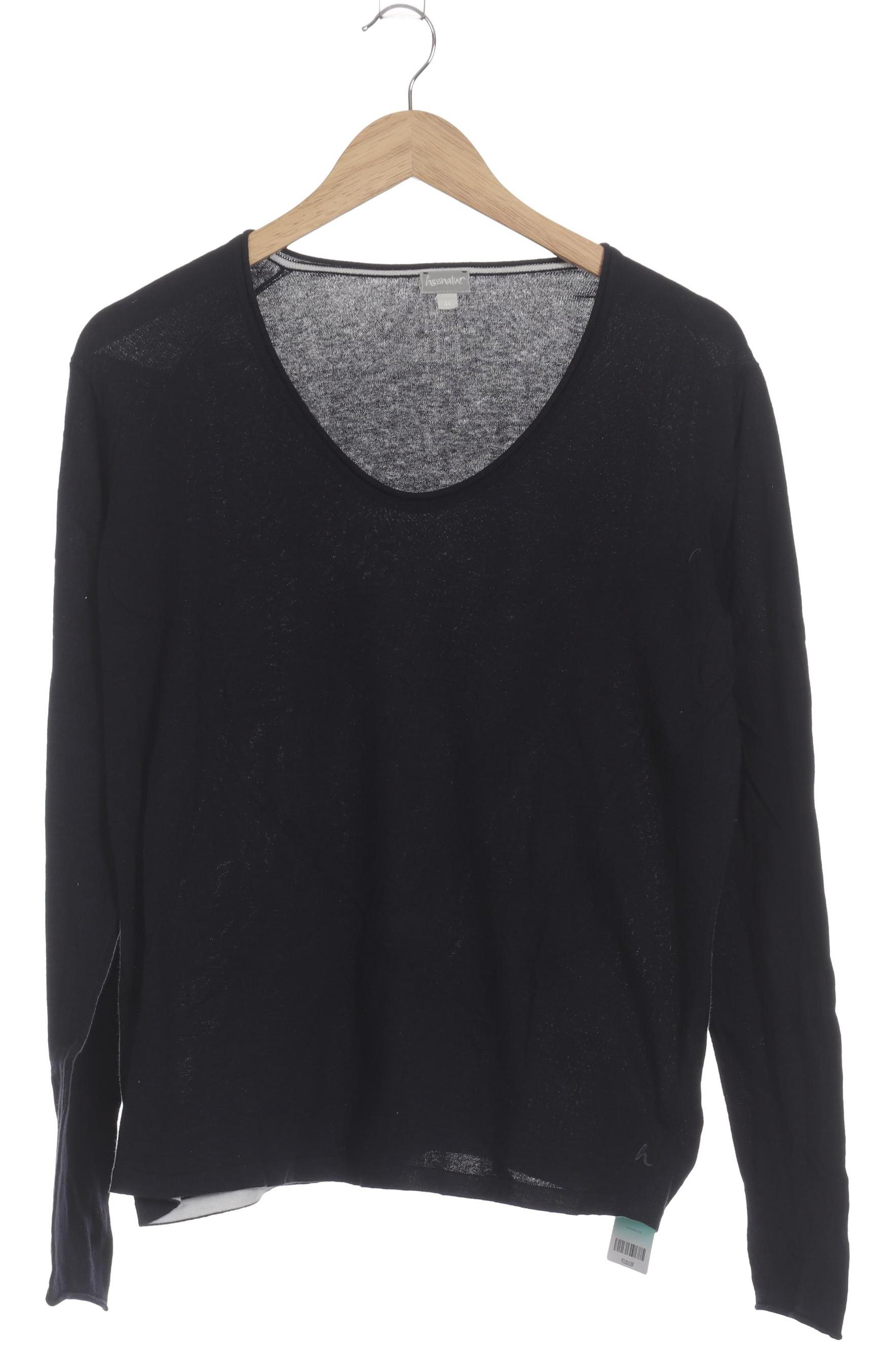 

hessnatur Damen Pullover, marineblau, Gr. 44