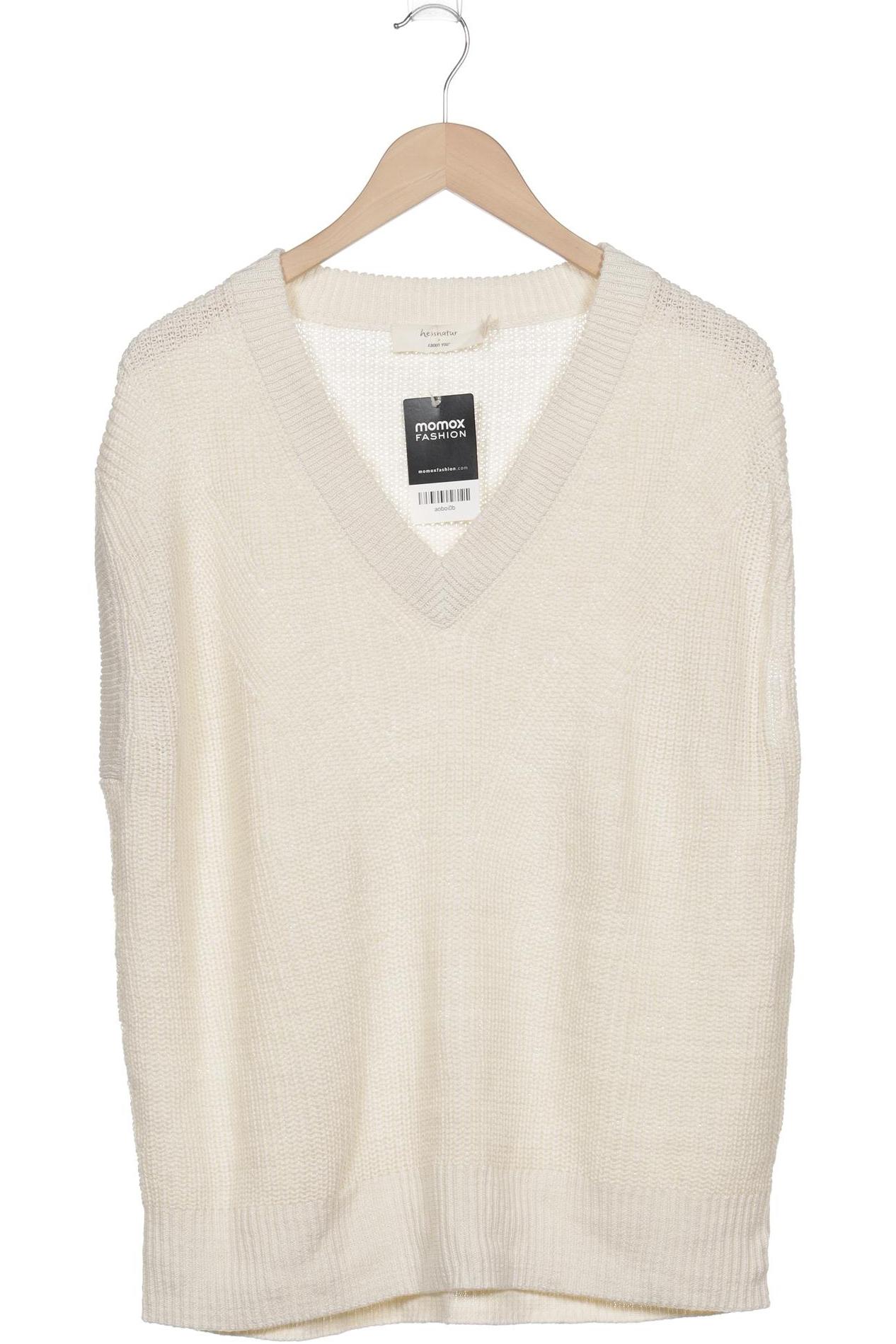 

hessnatur Damen Pullover, cremeweiß, Gr. 42