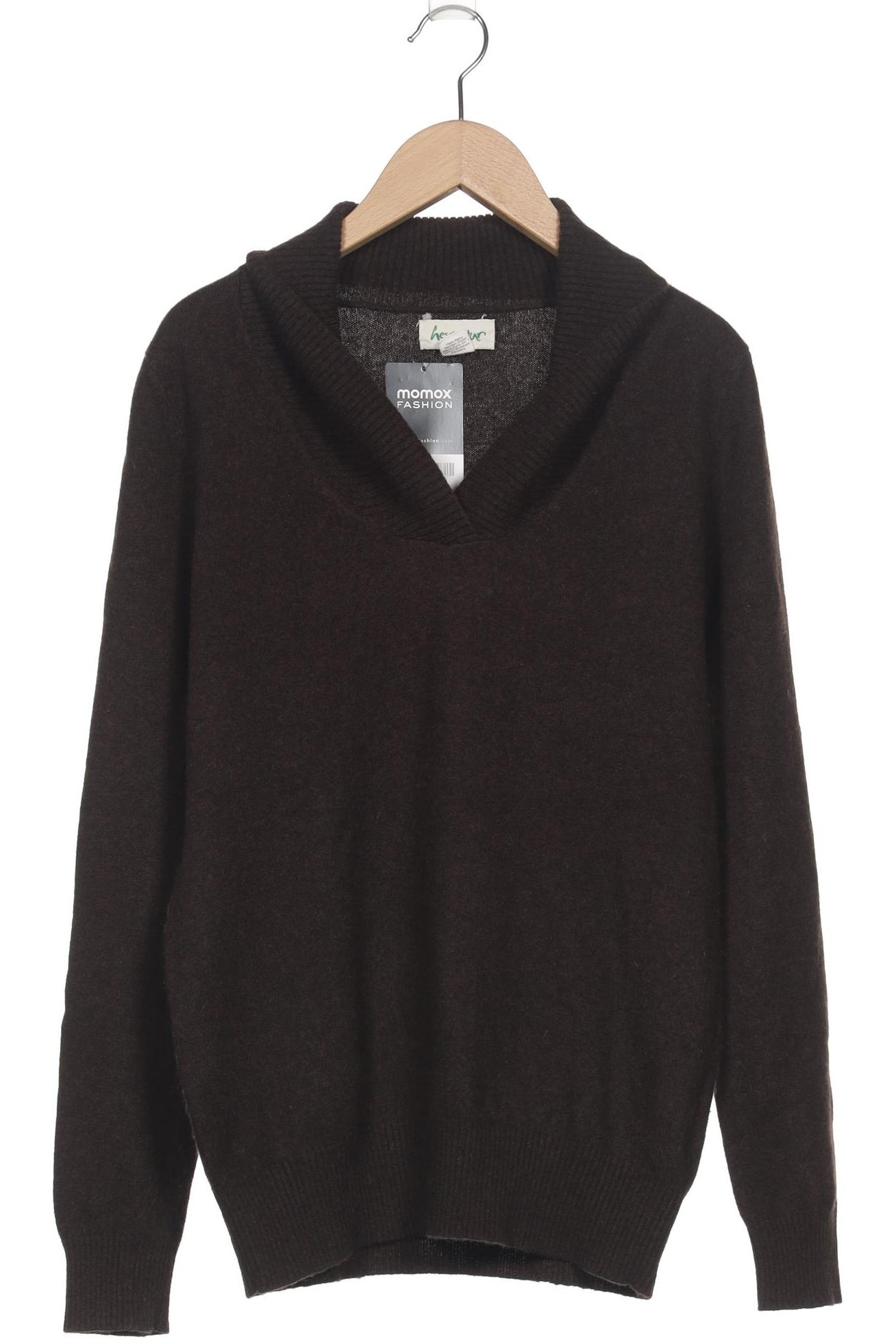 

hessnatur Damen Pullover, braun, Gr. 36