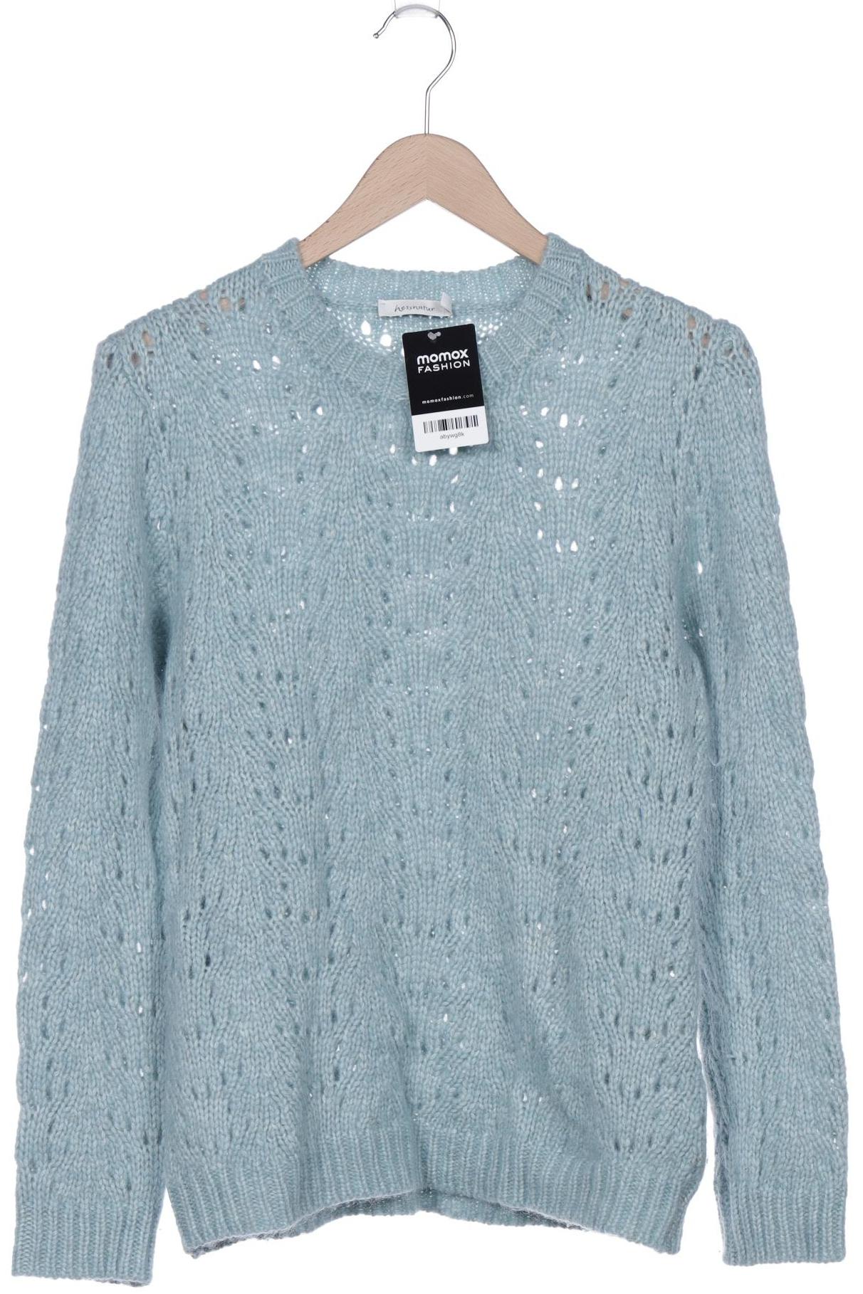 

hessnatur Damen Pullover, türkis, Gr. 38