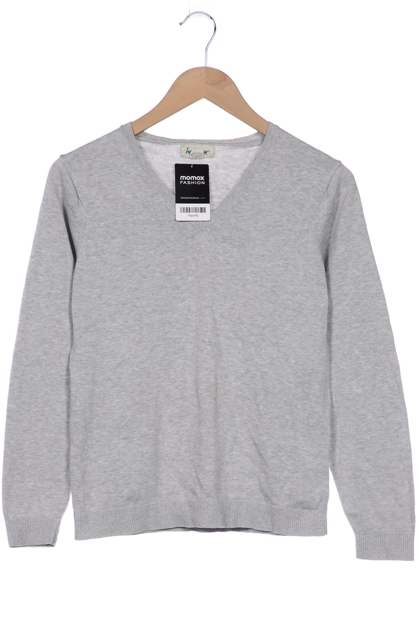 

hessnatur Damen Pullover, grau, Gr. 36