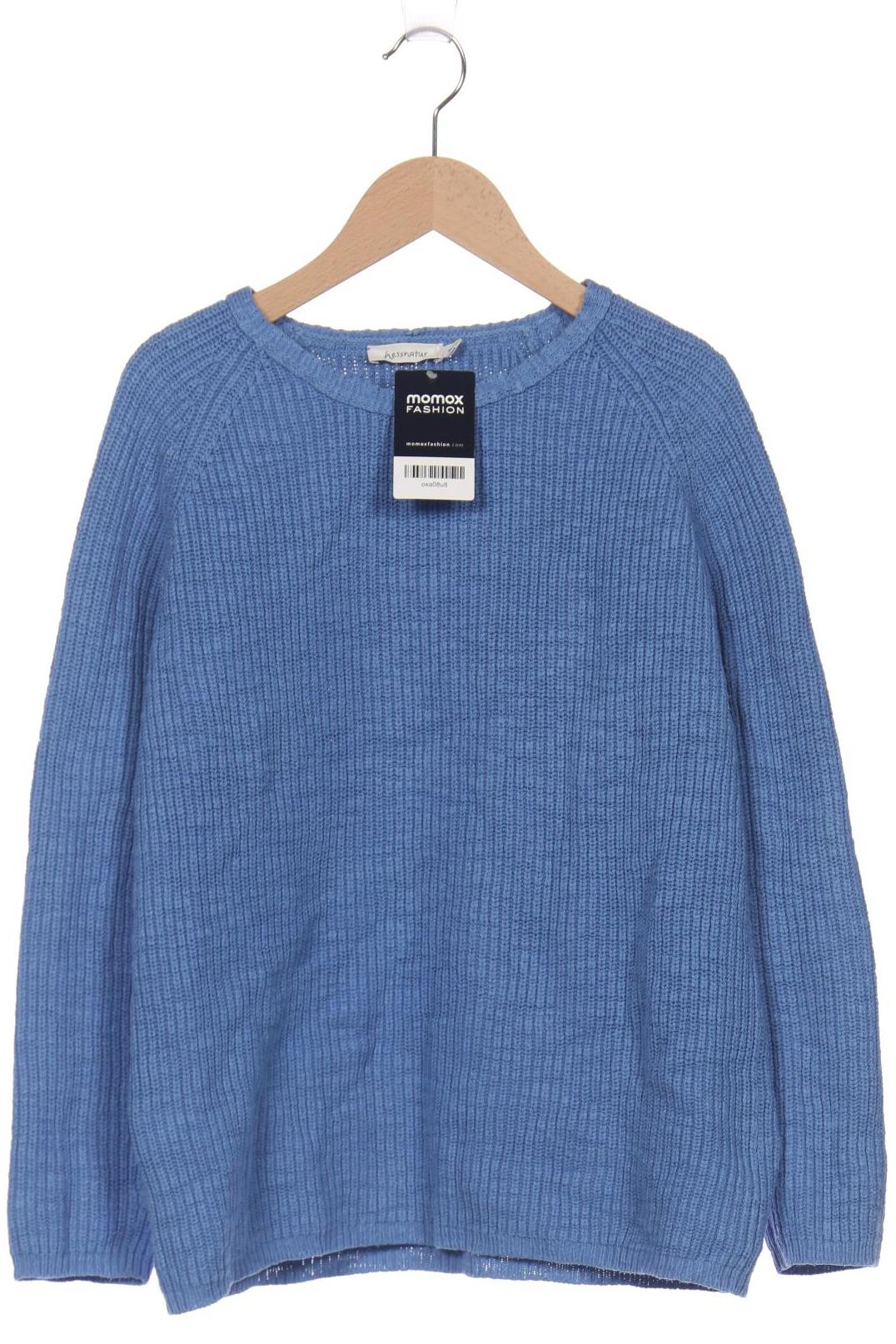 

hessnatur Damen Pullover, blau, Gr. 40