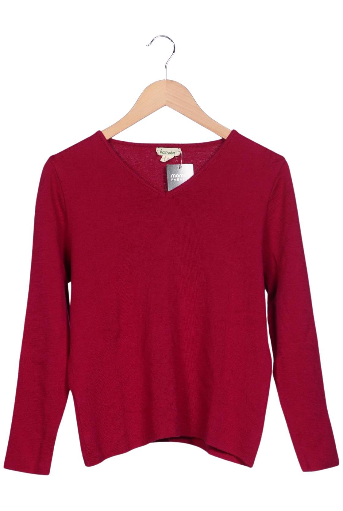 

hessnatur Damen Pullover, rot, Gr. 40