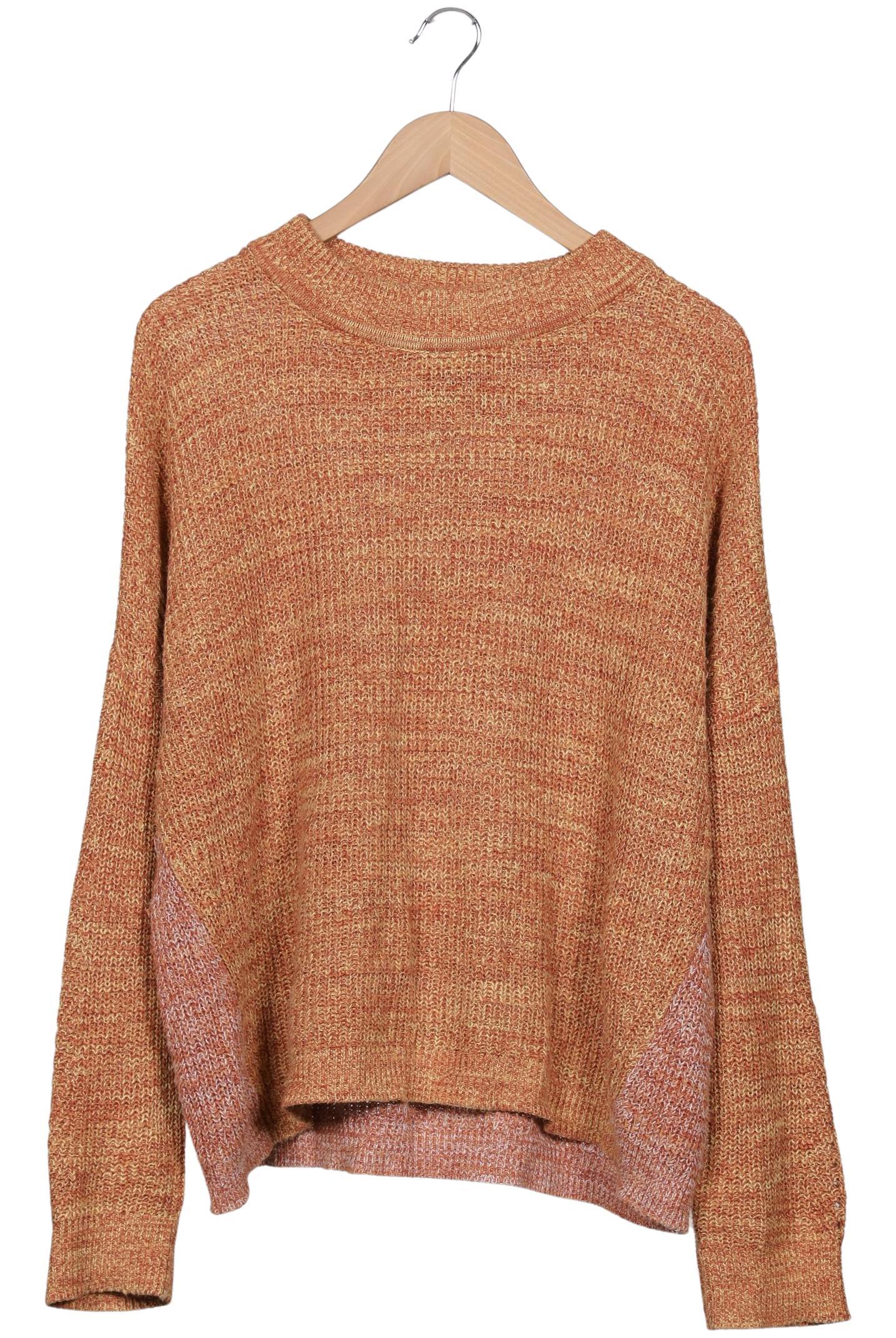 

hessnatur Damen Pullover, orange, Gr. 42
