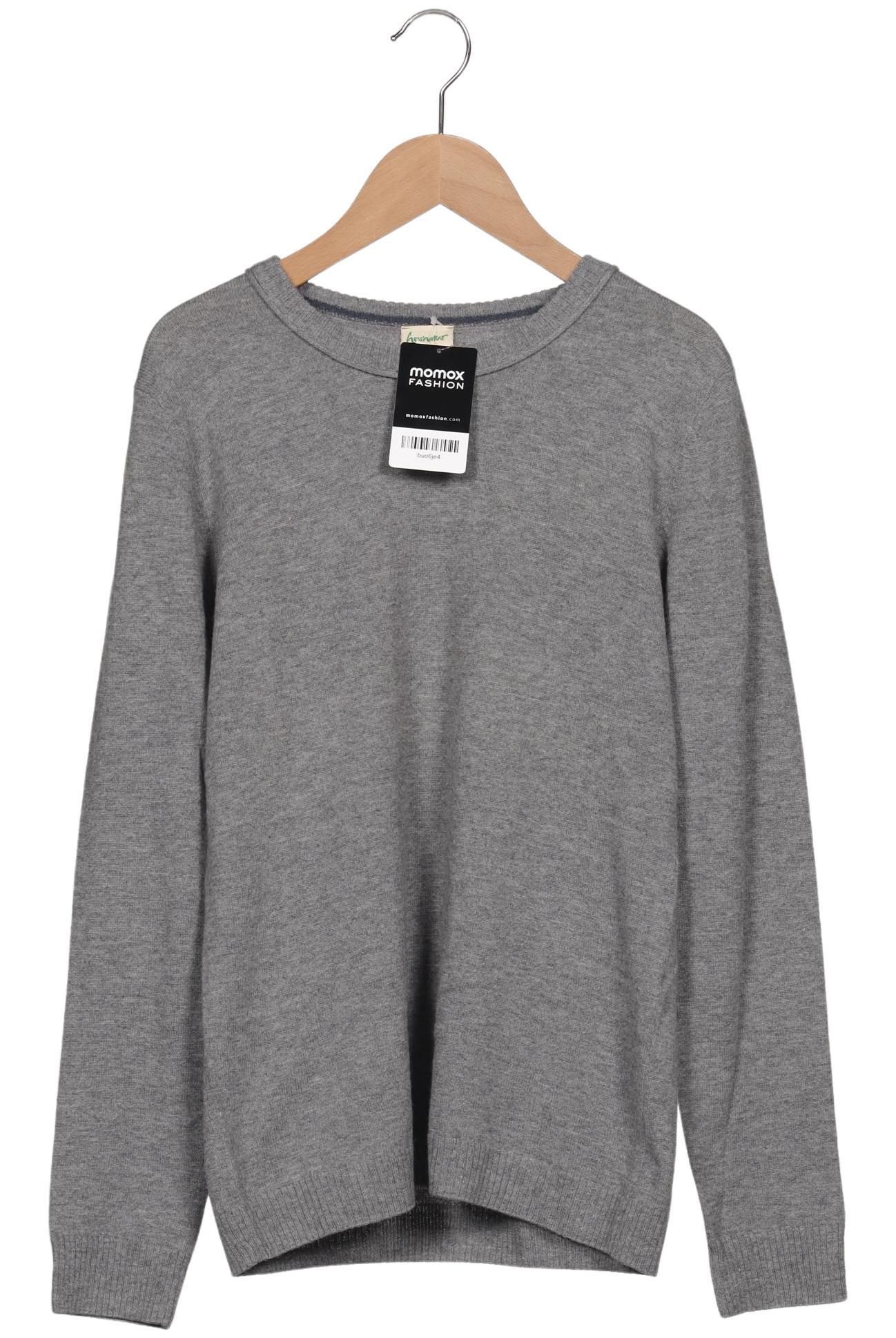 

hessnatur Damen Pullover, grau, Gr. 36