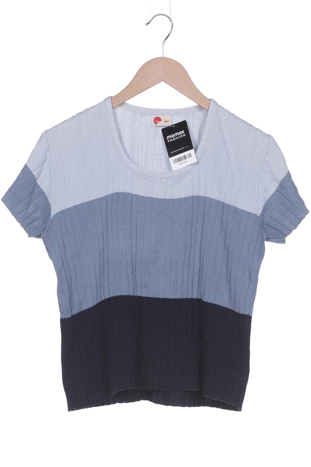 

hessnatur Damen Pullover, blau, Gr. 38