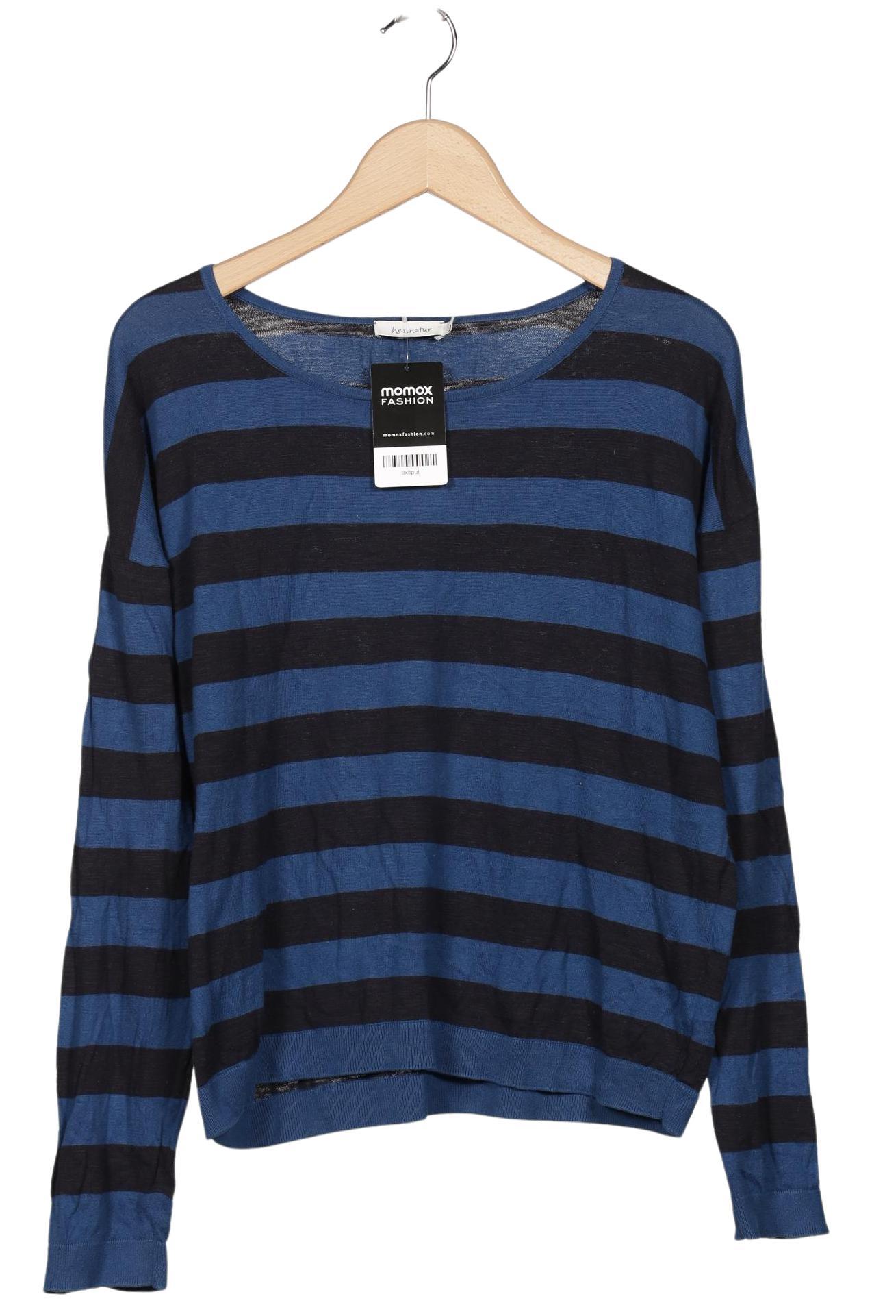 

hessnatur Damen Pullover, marineblau, Gr. 36