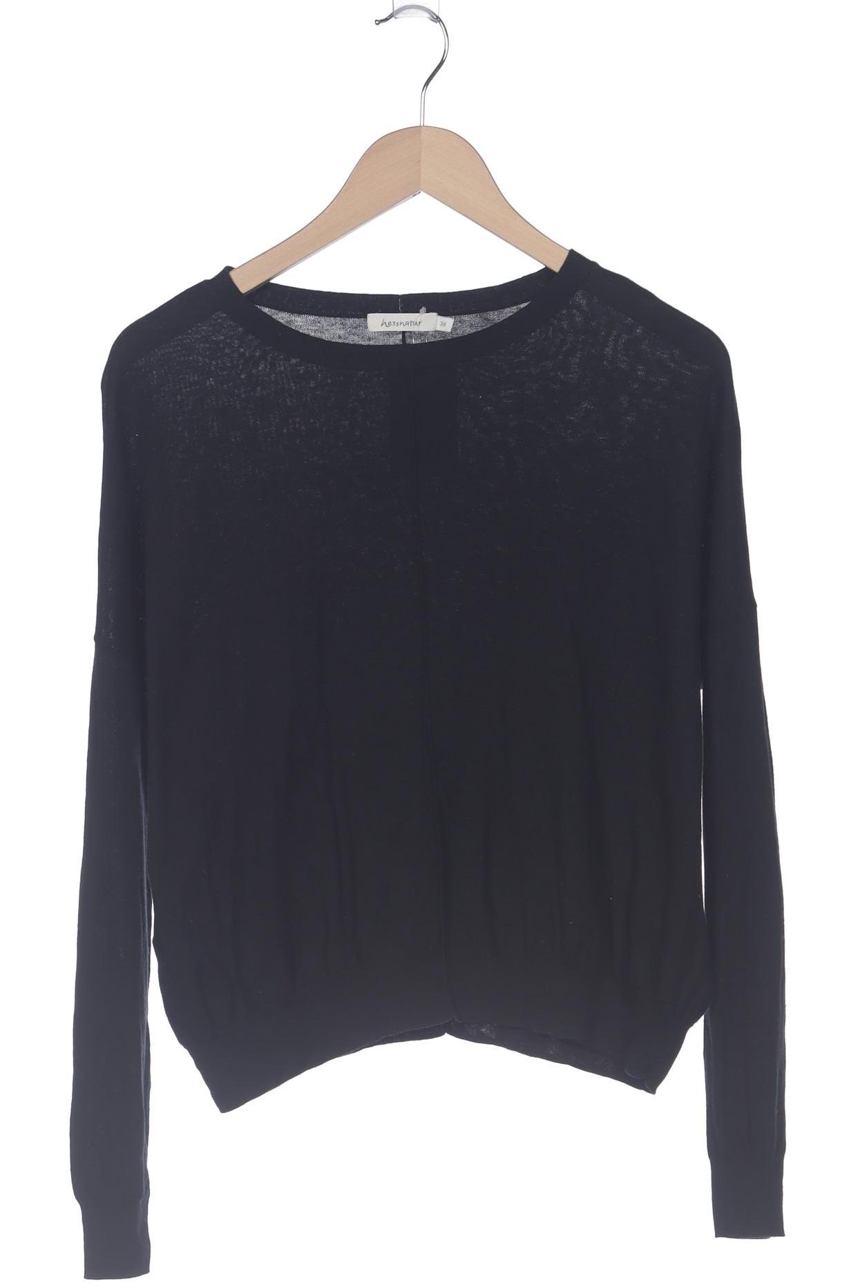 

hessnatur Damen Pullover, schwarz, Gr. 36