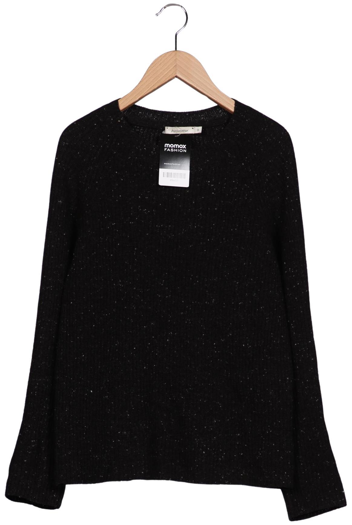 

hessnatur Damen Pullover, schwarz, Gr. 36