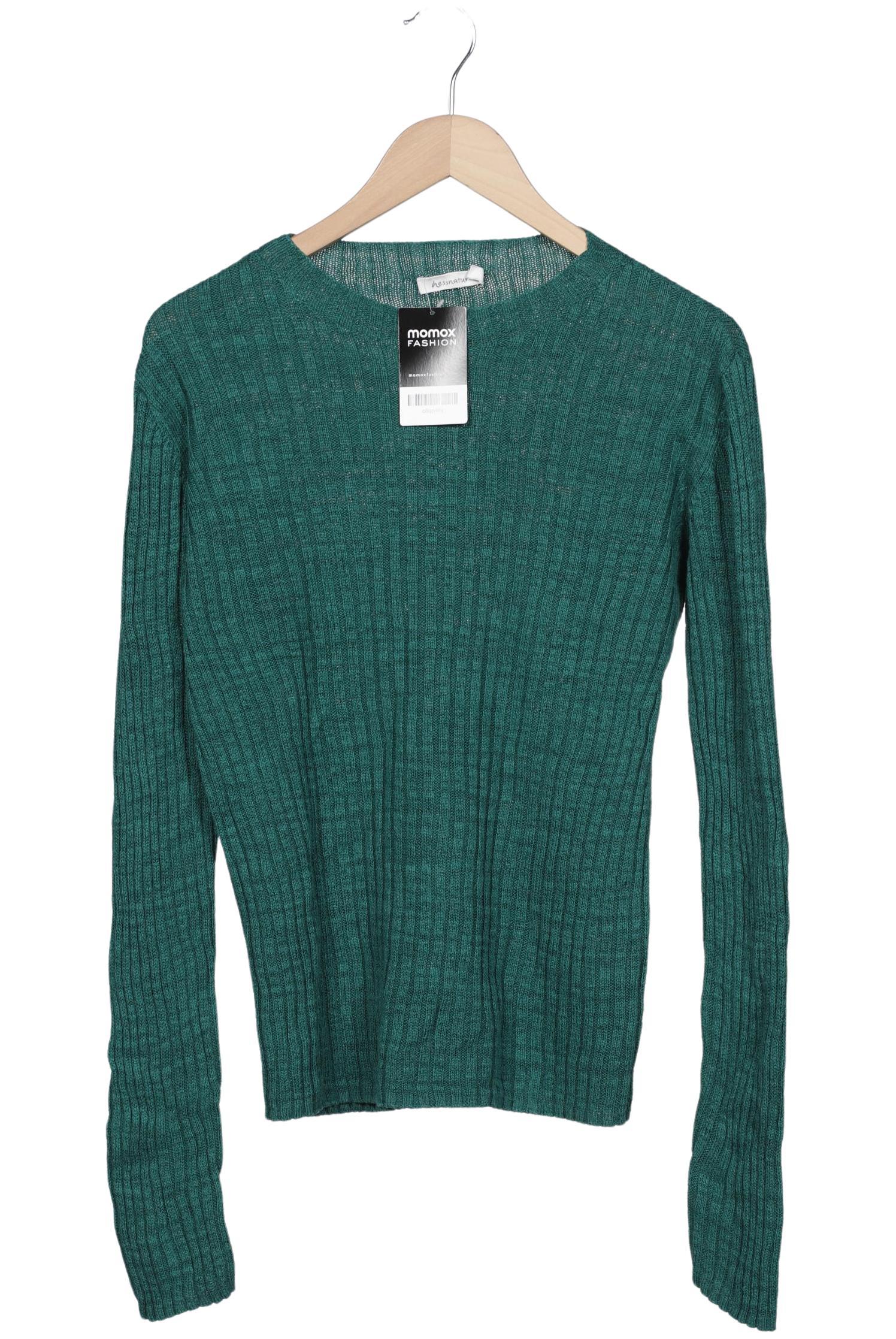 

hessnatur Damen Pullover, grün, Gr. 42