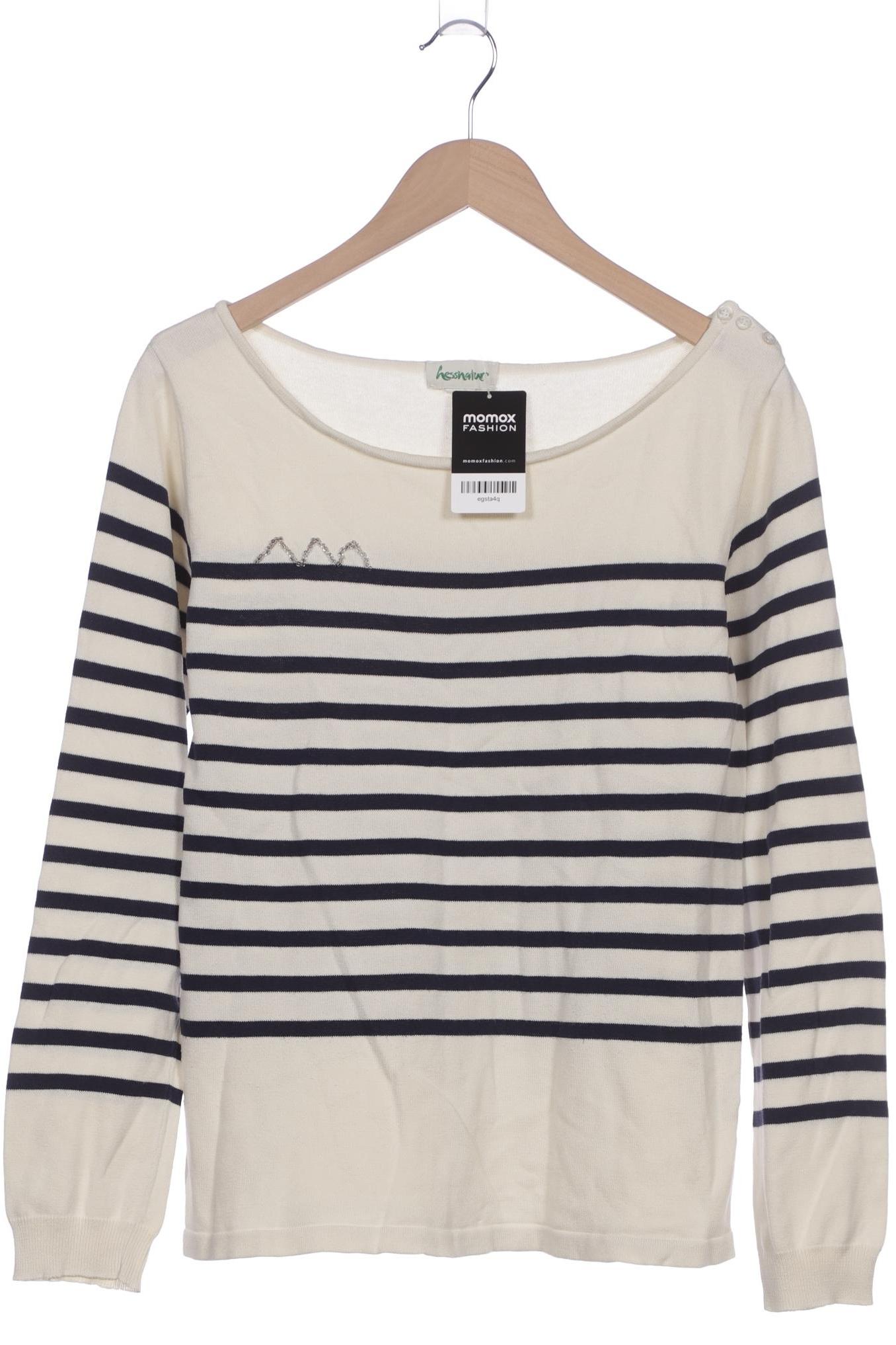 

hessnatur Damen Pullover, cremeweiß, Gr. 40