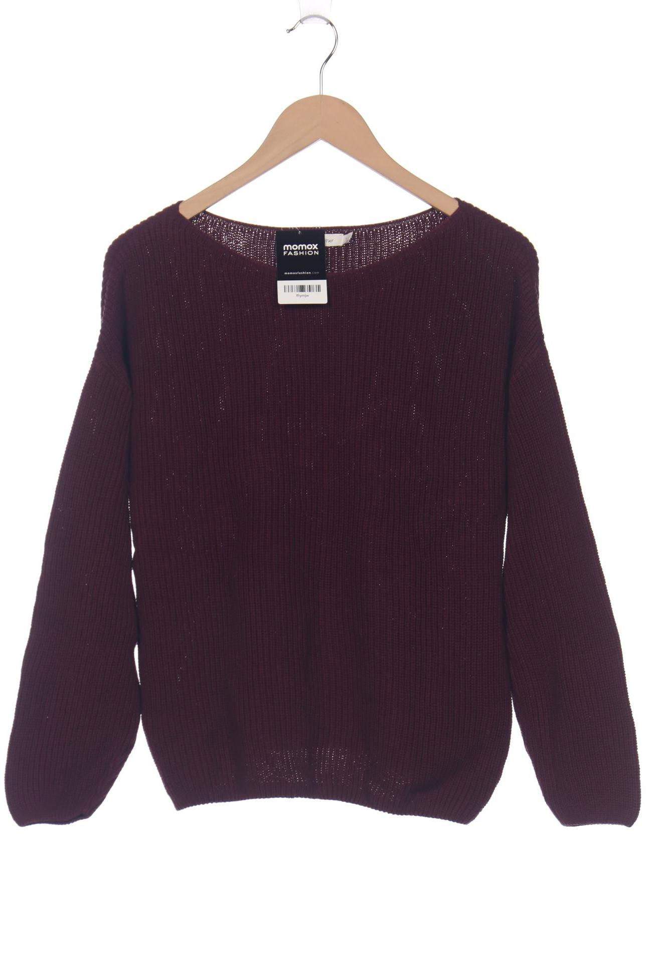 

hessnatur Damen Pullover, bordeaux, Gr. 36
